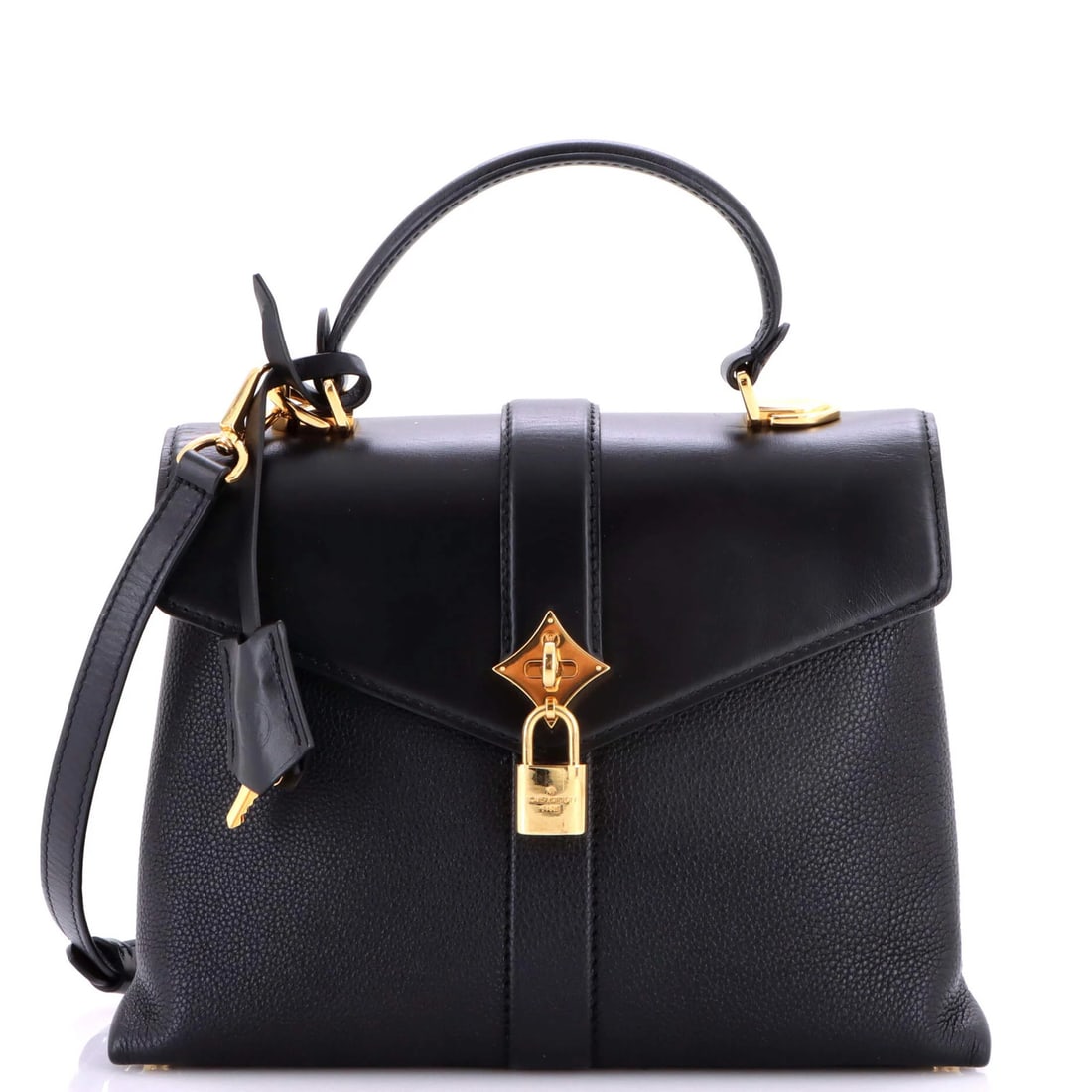 Rose des Vents Leather PM Louis Vuitton: Rose des Vents Leather PM Louis Vuitton The Rose des Vents Leather PM Louis Vuitton is a sleek and sophisticated top handle bag, featuring a classic black exterior with gold hardware and a spacious