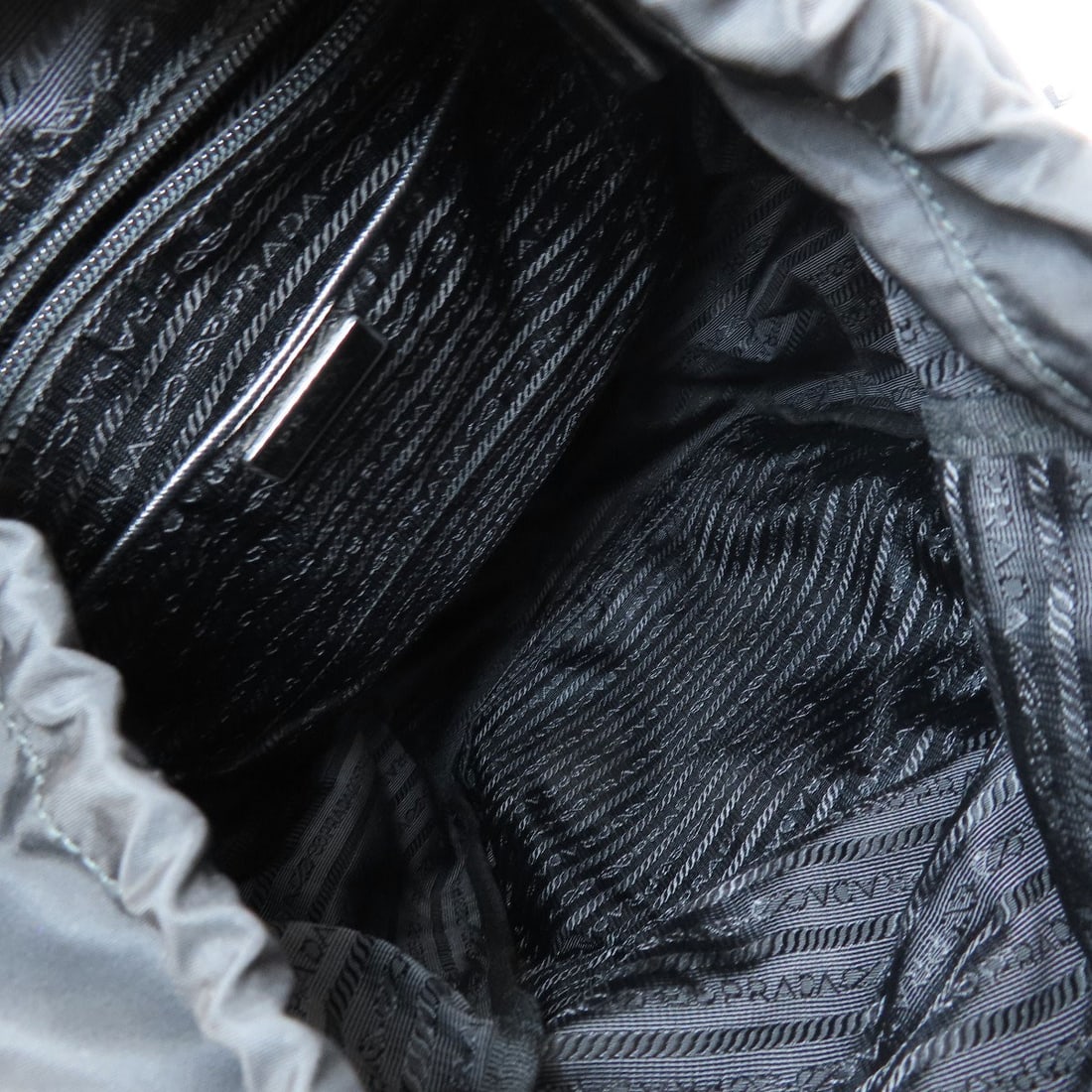 Backpack Nylon Prada Hardware Daypack Logo - 5