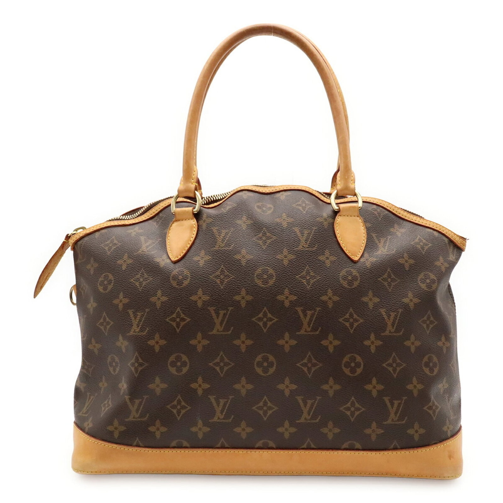 Shoulder bag tote bag Louis Vuitton monogram: Shoulder bag tote bag Louis Vuitton monogram Brown Louis Vuitton monogram shoulder bag tote bag, 31cm x 37.5cm x 13cm. This classic tote features the iconic monogram pattern, a timeless design