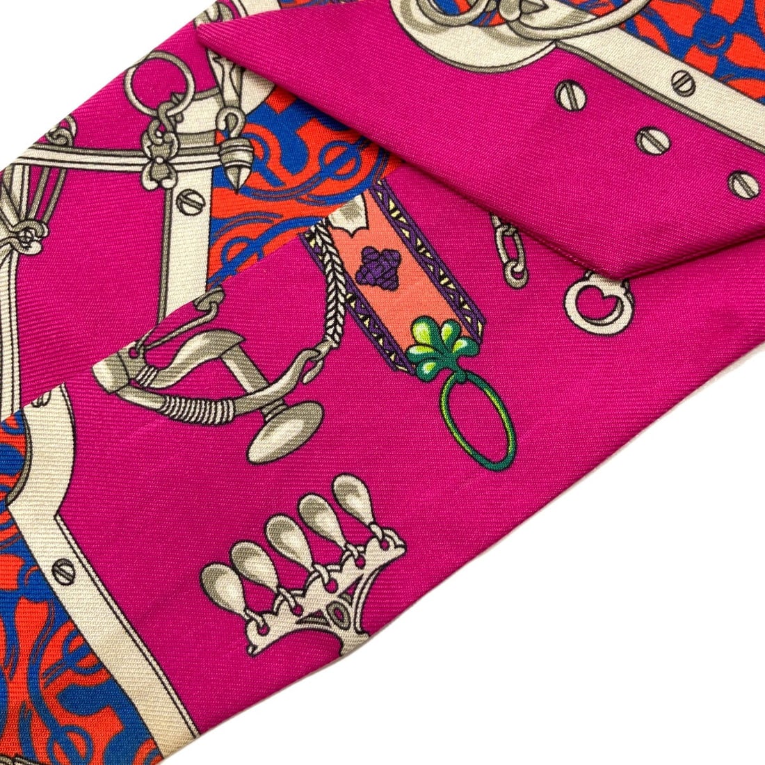 Hermes Silk Twilly Scarf - 7