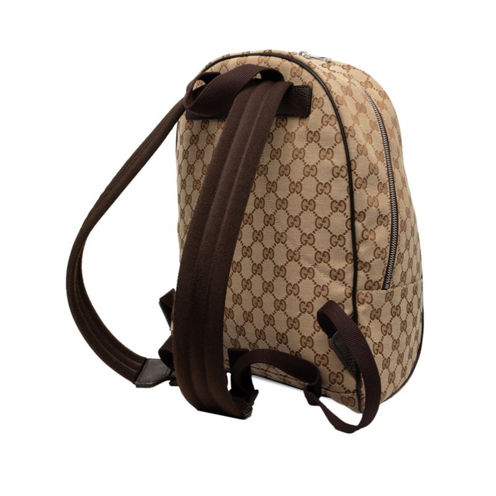 Canvas Leather Backpack - 2