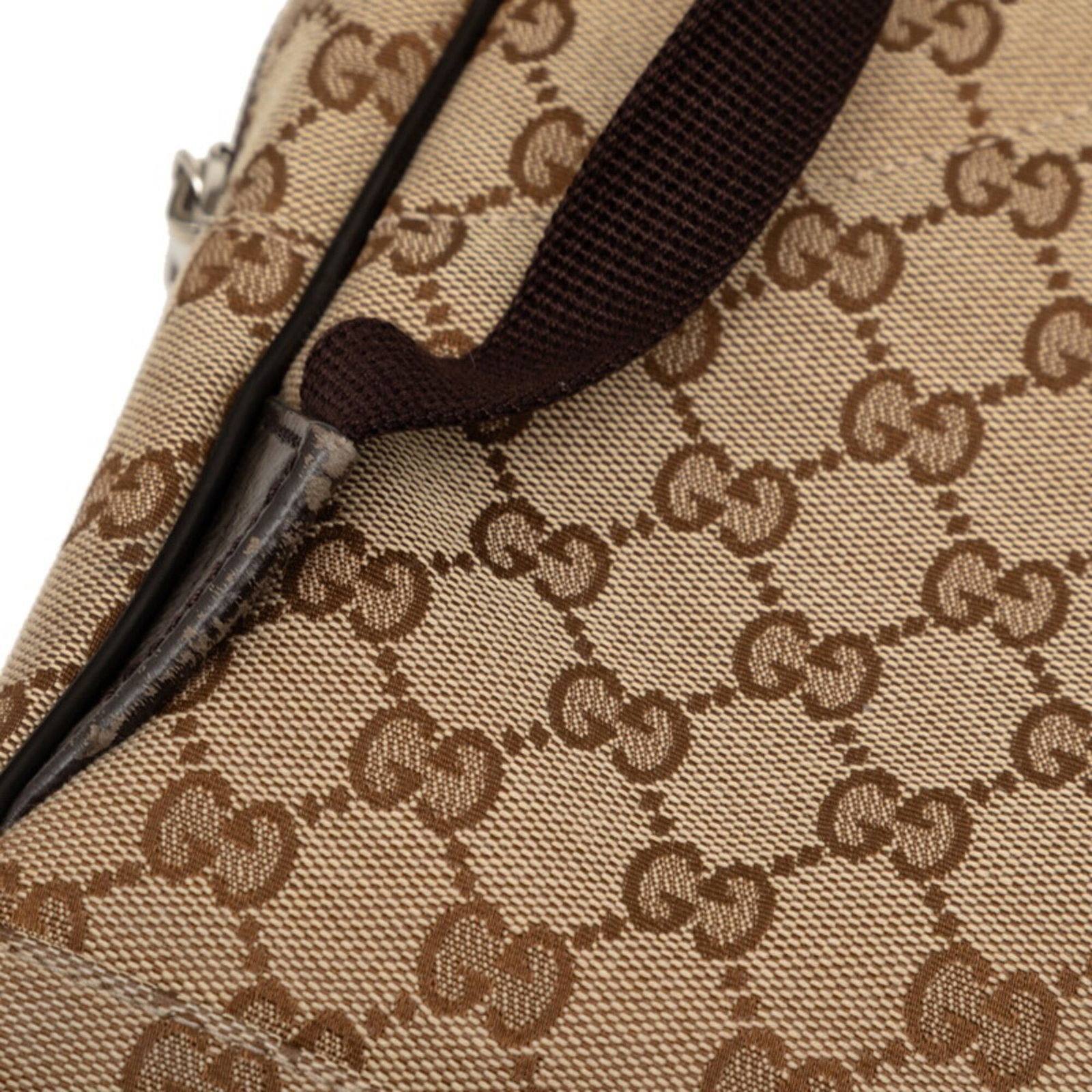 Canvas Leather Backpack - 4