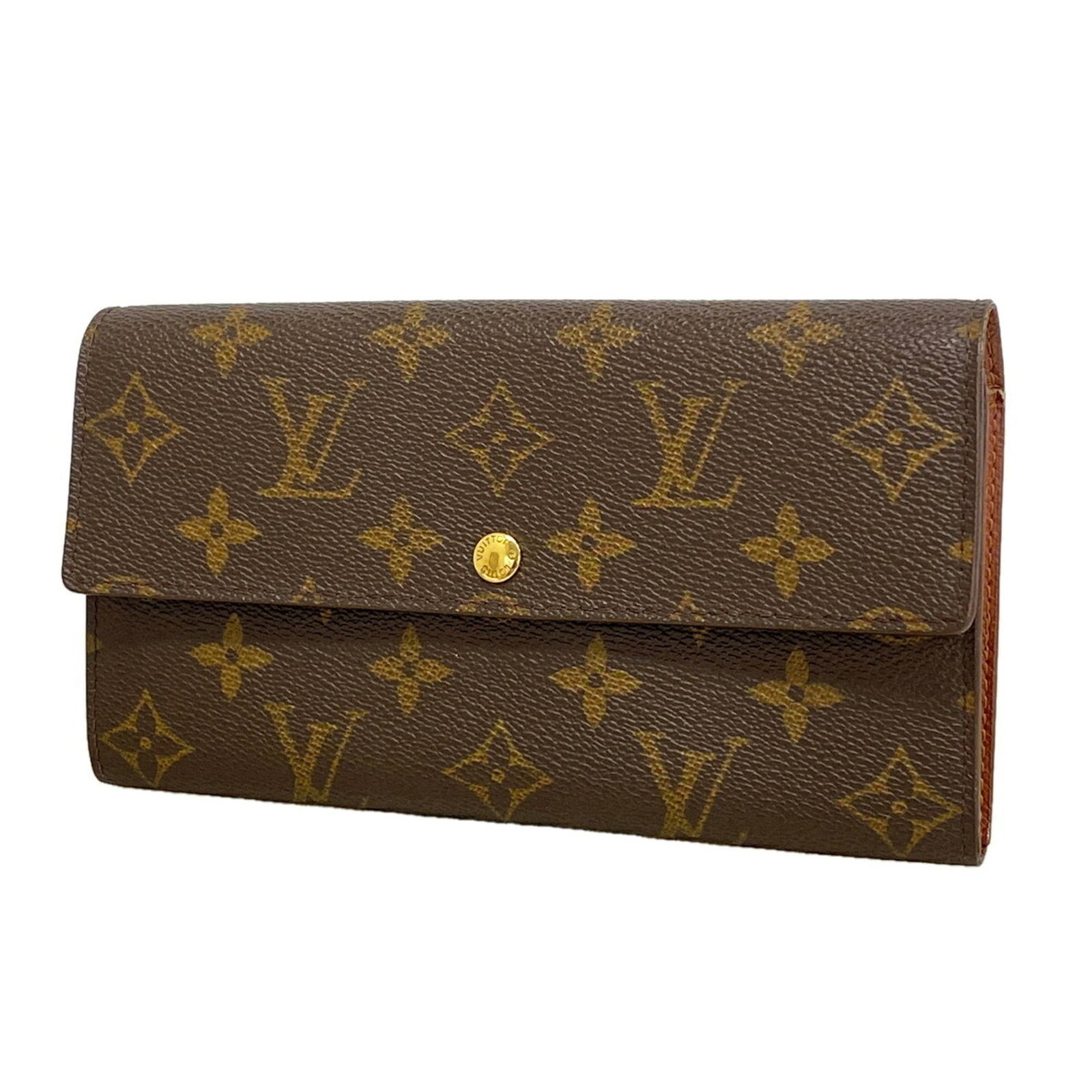 Long Wallet Louis Vuitton Bi Fold: Long Wallet Louis Vuitton Bi Fold Brown Long Wallet with Bi-Fold Design, 11cm x 19cm x 3cm. This Louis Vuitton MPN M61725 long wallet features a classic bi-fold design in rich brown leather. Its