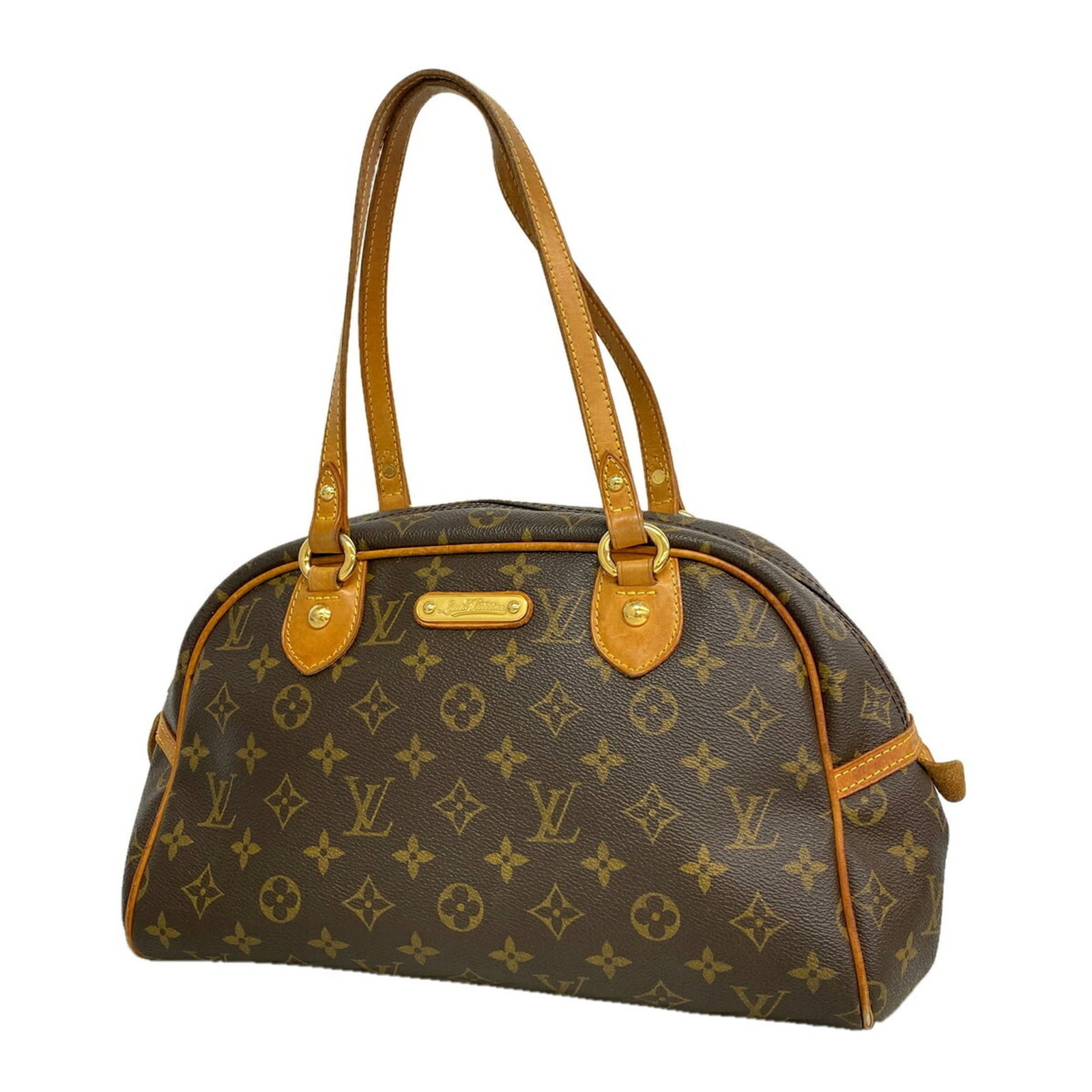 Shoulder Bag by Louis Vuitton: Shoulder Bag by Louis Vuitton Brown shoulder bag by Louis Vuitton, featuring a classic design with a 20cm x 32cm x 15cm size, perfect for everyday use. This stylish bag boasts a timeless look and a