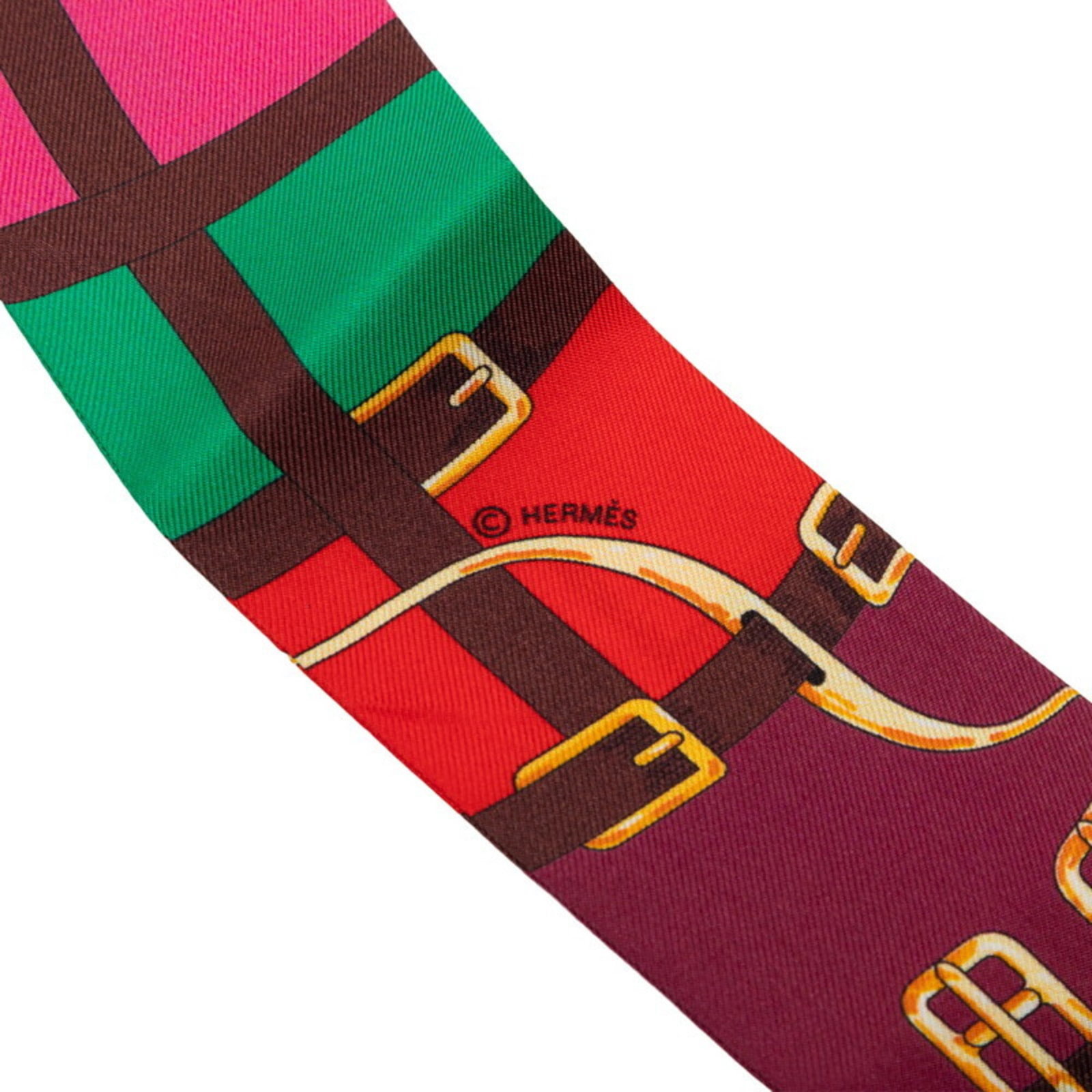 Silk Hermes Scarf - 3
