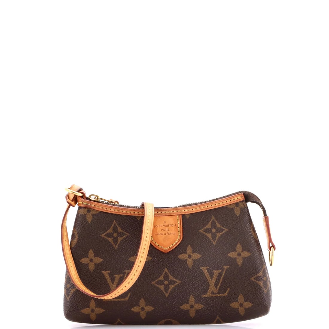 Louis Vuitton Delightful Pochette Monogram Canvas Mini: Louis Vuitton Delightful Pochette Monogram Canvas Mini The Louis Vuitton Delightful Pochette Monogram Canvas Mini is a stylish mini clutch with a classic design. Measuring 4" in height and 6" in