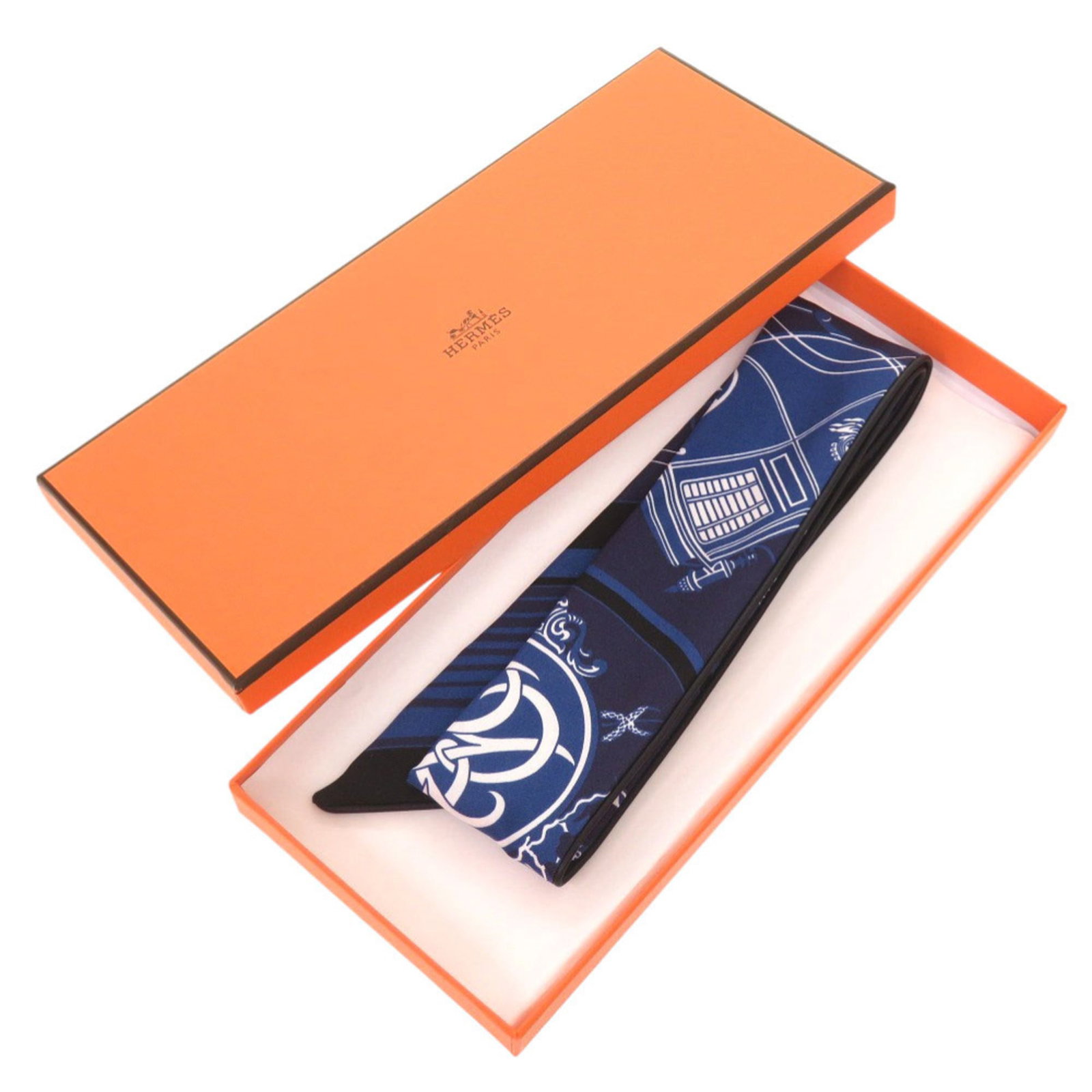 Silk Hermes Scarf - 2