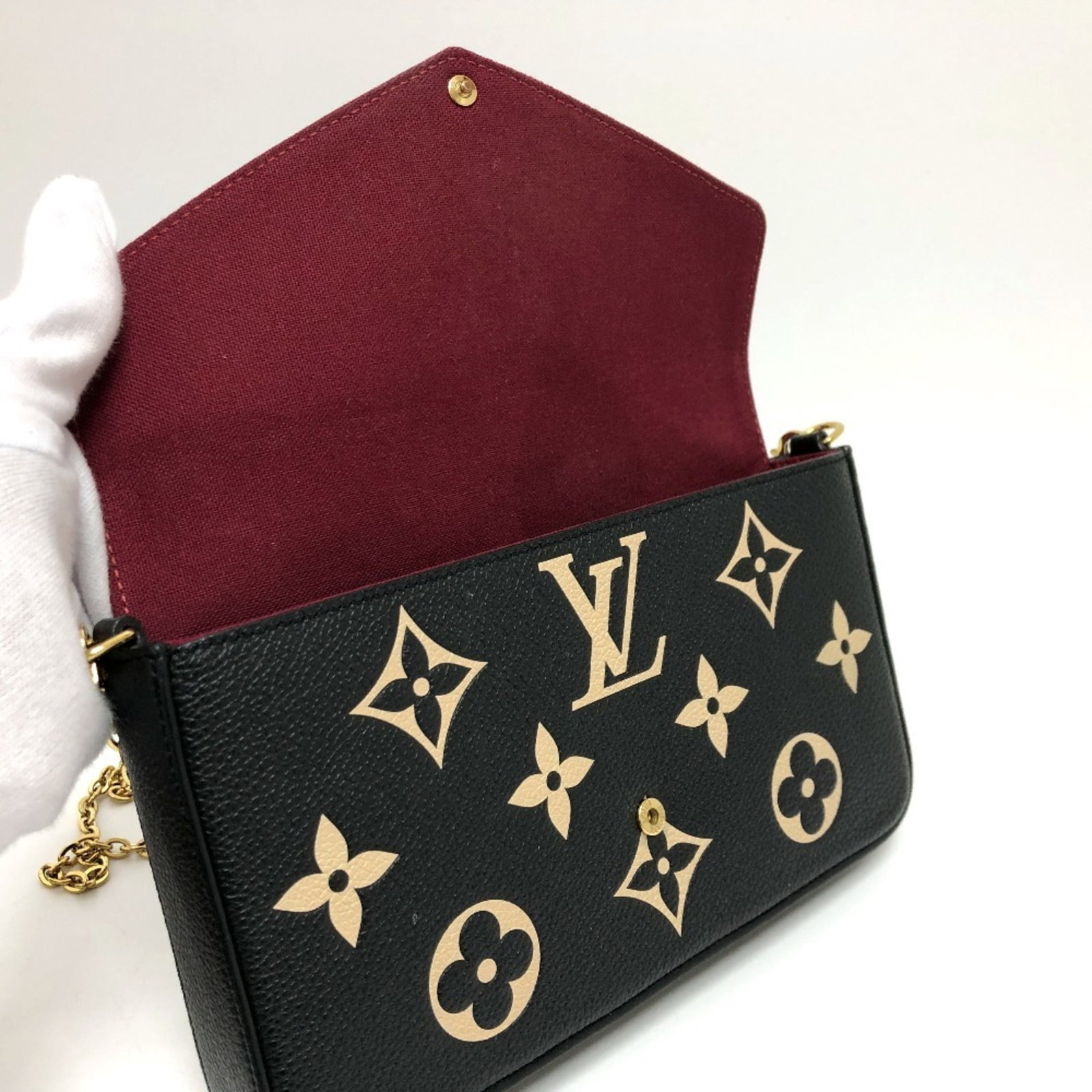 Vuitton Monogram Empreinte Chain Wallet Shoulder - 6