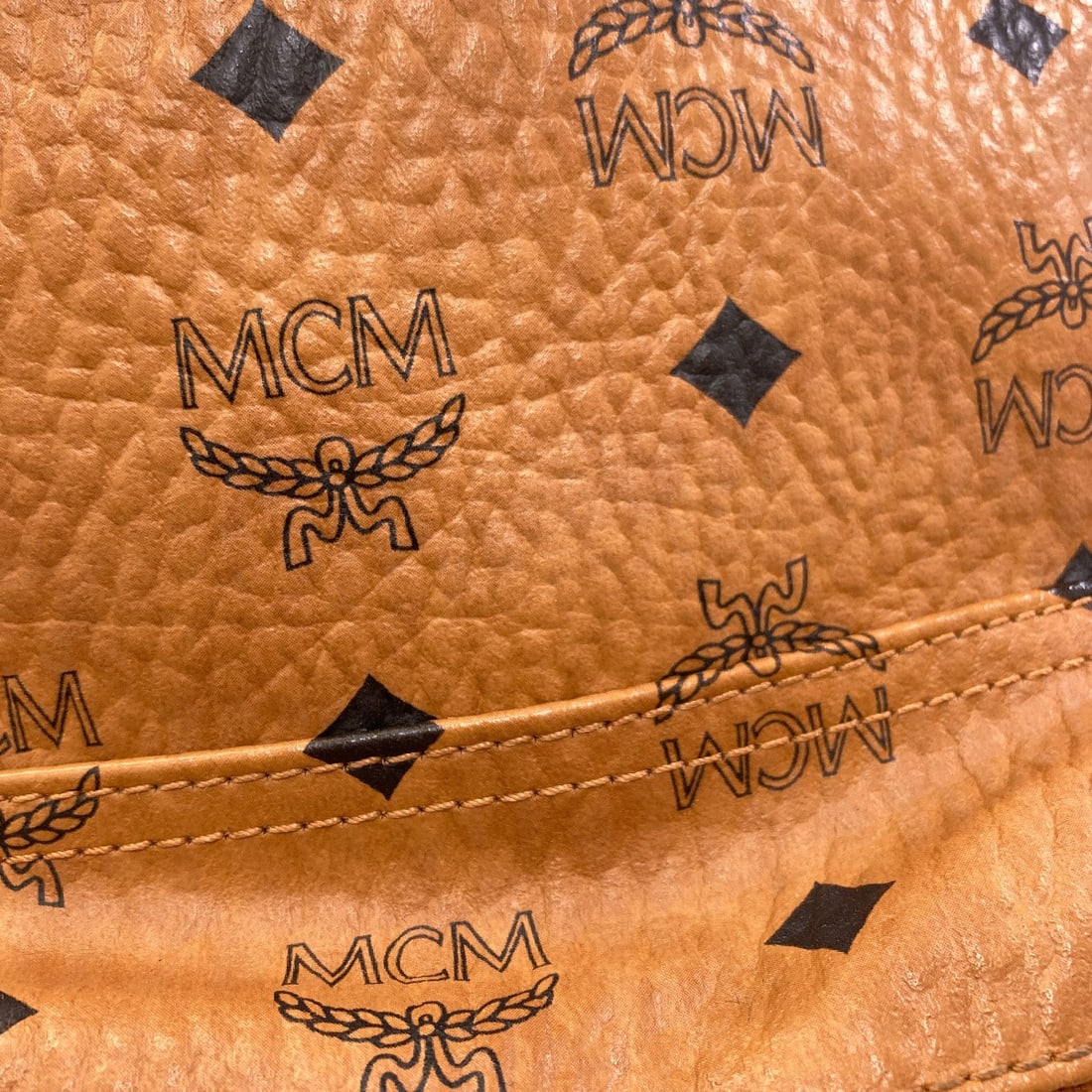Logo Backpack Pvc Daypack Mcm - 14