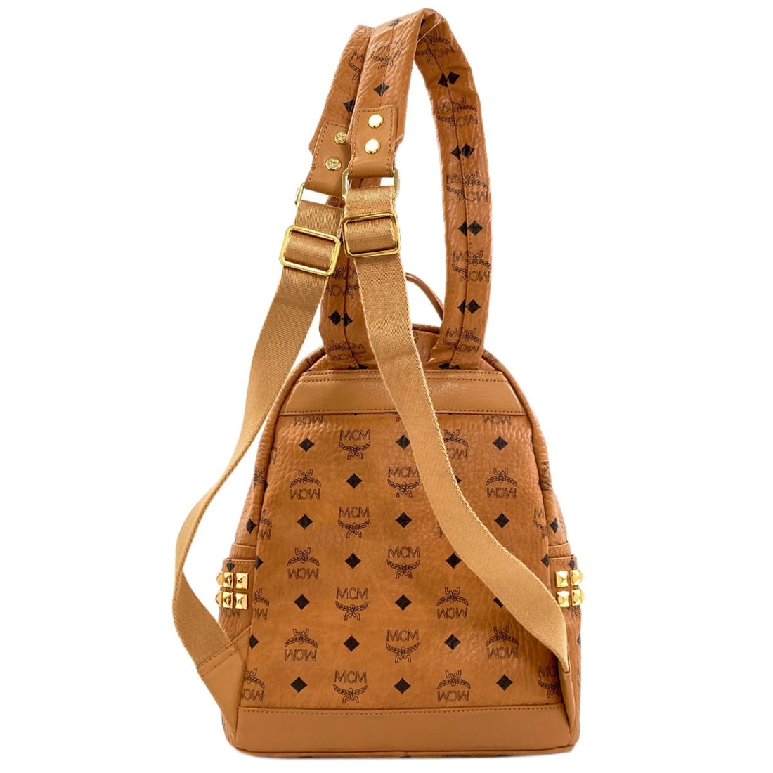 Logo Backpack Pvc Daypack Mcm - 2