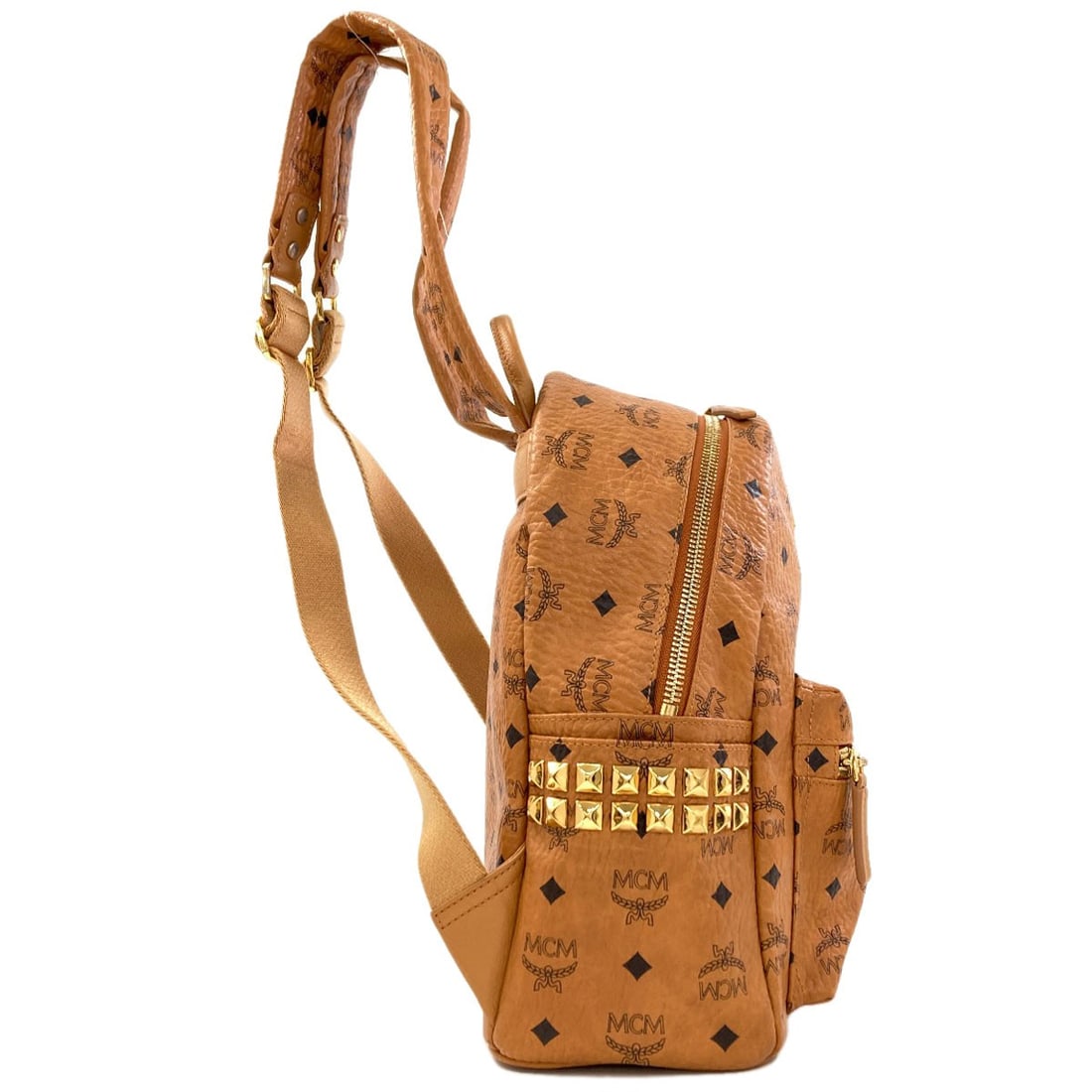 Logo Backpack Pvc Daypack Mcm - 3