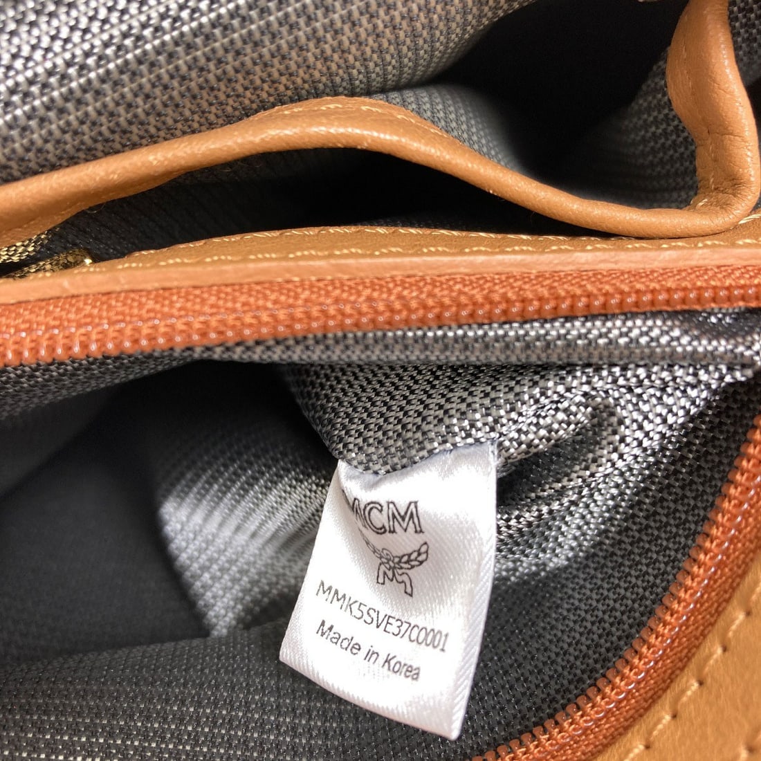 Logo Backpack Pvc Daypack Mcm - 8
