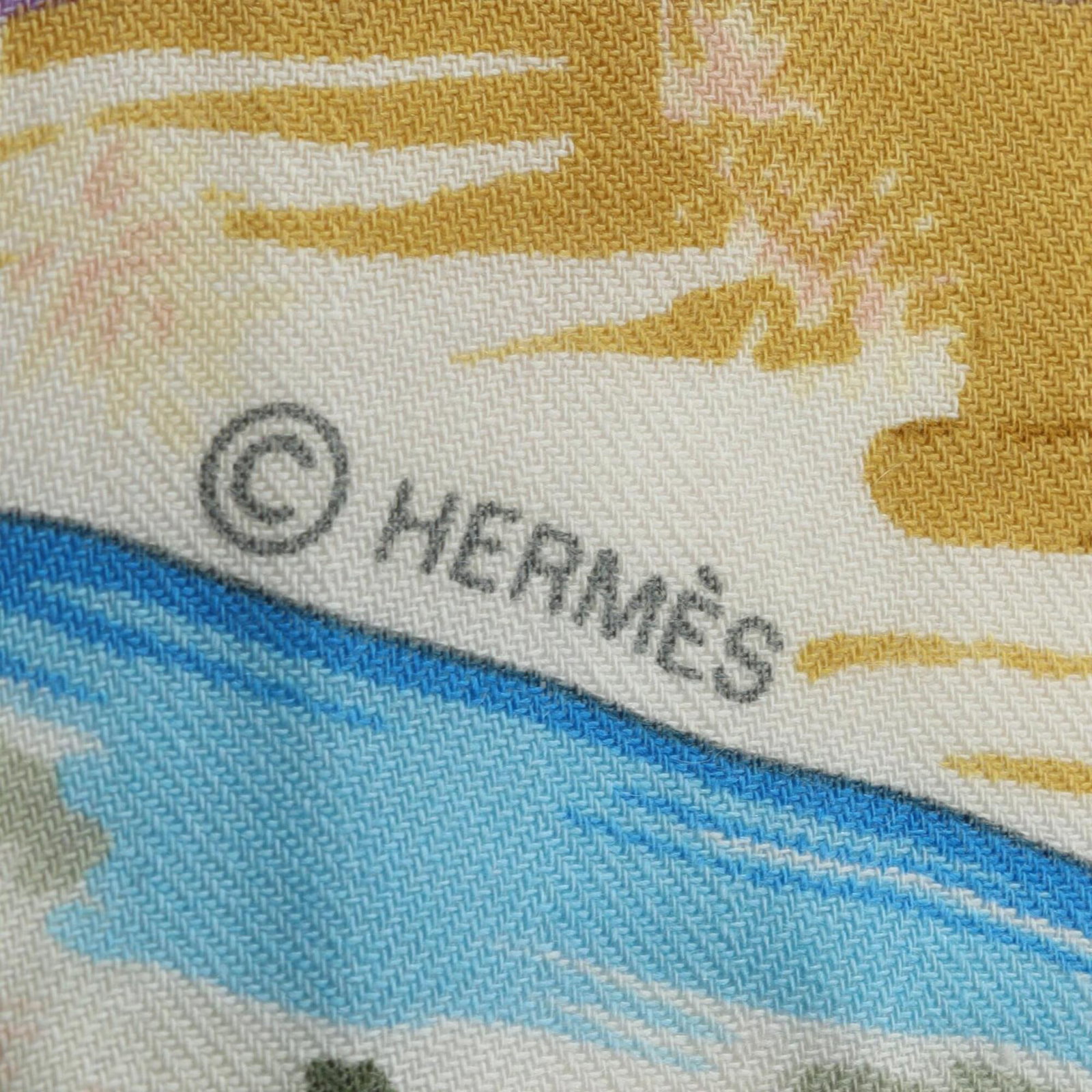 Silk Hermes Scarf - 3