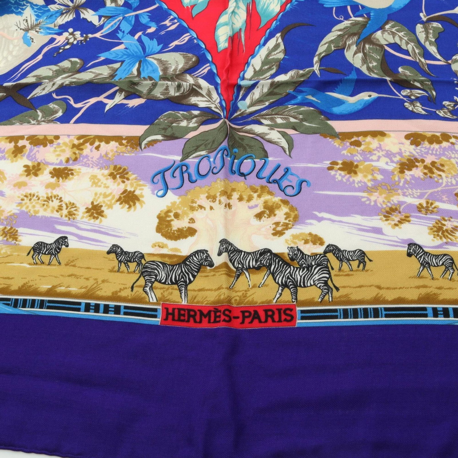 Silk Hermes Scarf - 7