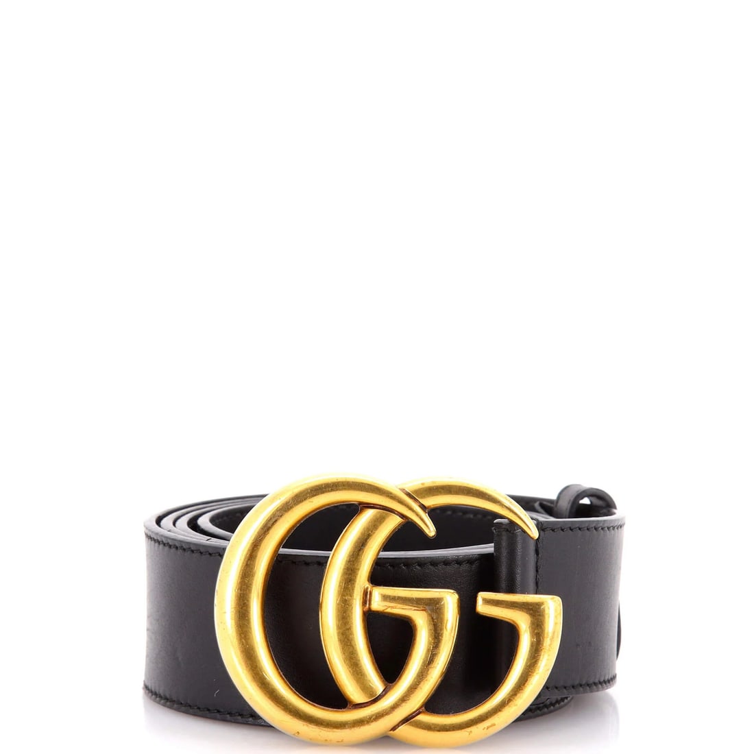 Gucci GG Marmont Leather Belt Wide: Gucci GG Marmont Leather Belt Wide Wide and stylish, this Gucci GG Marmont Leather Belt is a sleek accessory for any outfit. Made from high-quality black leather, its 38" length and 1.5" width provide