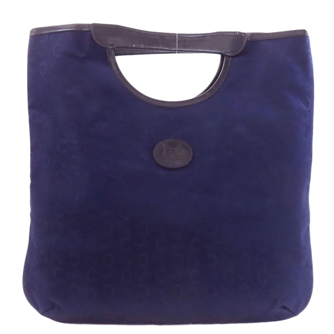 Celine Saluki Handbag Leather Canvas: Celine Saluki Handbag Leather Canvas Blue Celine Saluki Handbag Canvas. 16.1 inch tall with 0.6 inch depth, this handbag features an open closure and measures 15.0-16.5 inch wide. Made from canvas
