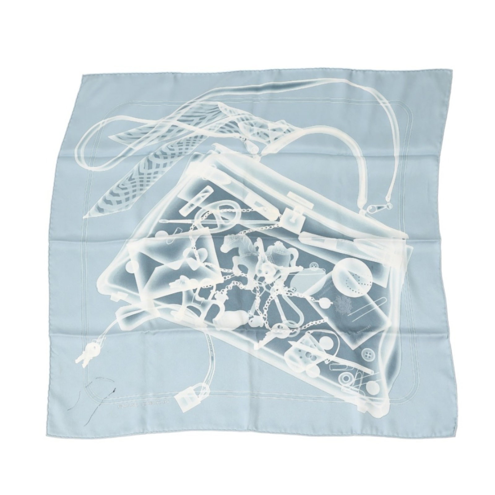 Silk Hermes Scarf - 2