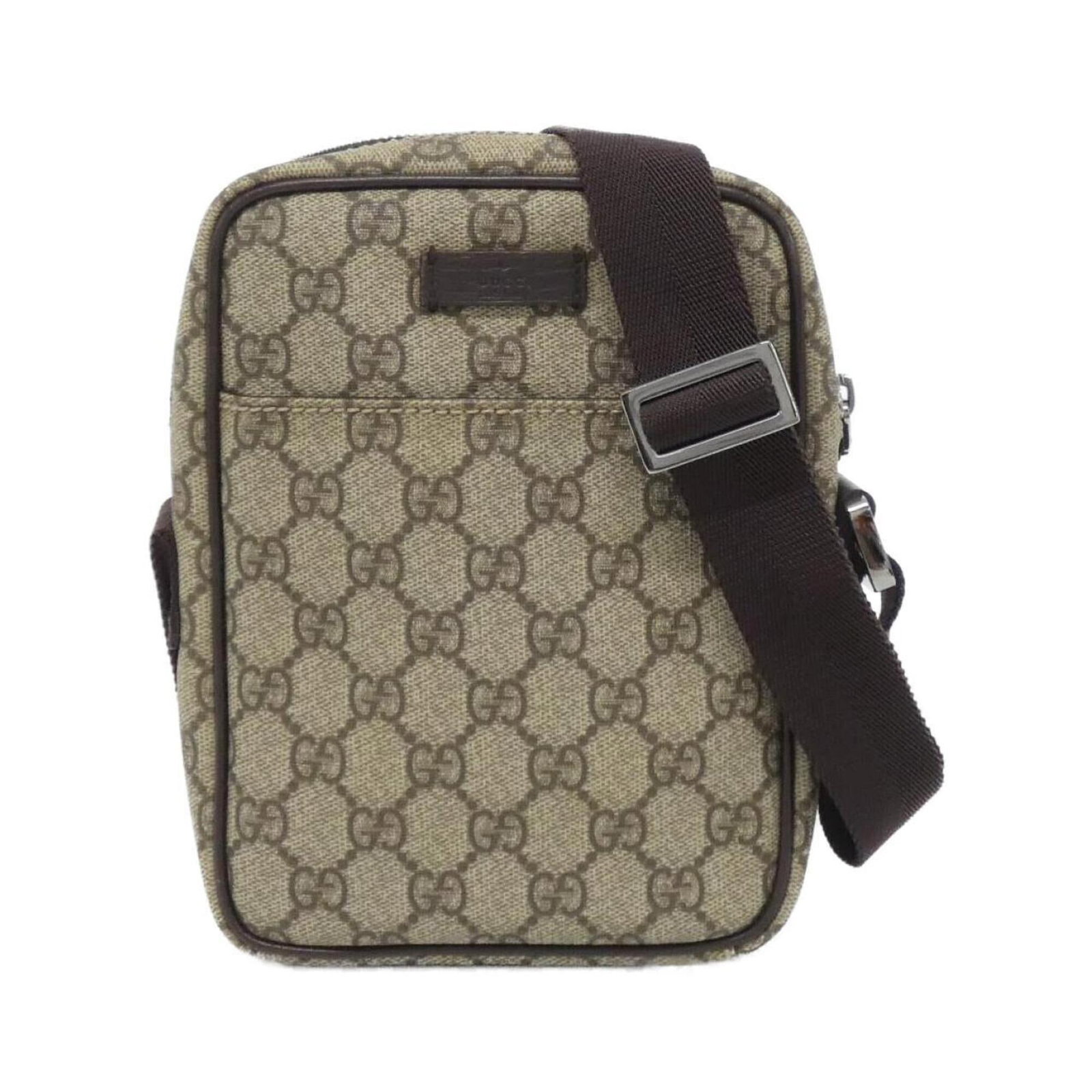Shoulder Bag Gucci Plus: Shoulder Bag Gucci Plus Gucci Plus shoulder bag in beige and brown, featuring GG plus material and silver hardware. This stylish bag measures 19cm x 14cm x 5cm and weighs 310g, with a 120cm