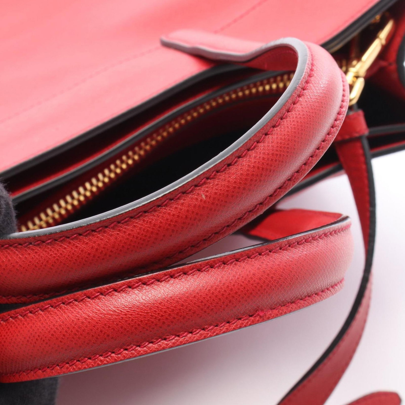 Handbag Leather Prada - 11