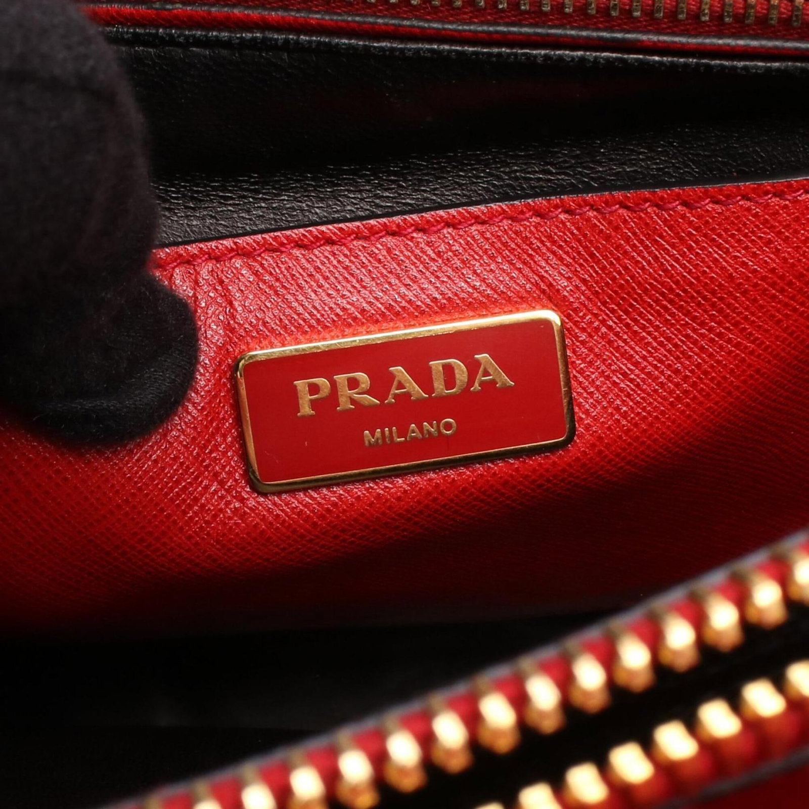 Handbag Leather Prada - 4