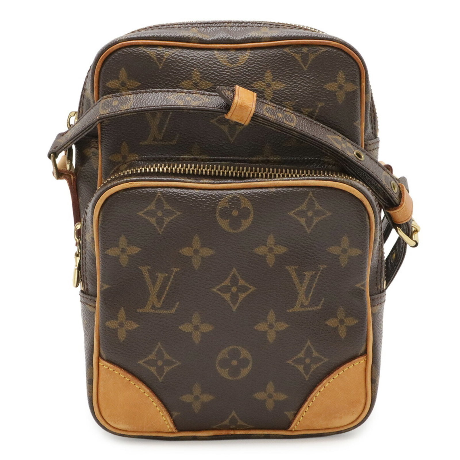Shoulder Bag Canvas Monogram Pochette Louis Vuitton: Shoulder Bag Canvas Monogram Pochette Louis Vuitton The Louis Vuitton Canvas Monogram Pochette is a stylish shoulder bag with a classic design, featuring the iconic monogram pattern in brown canvas. M