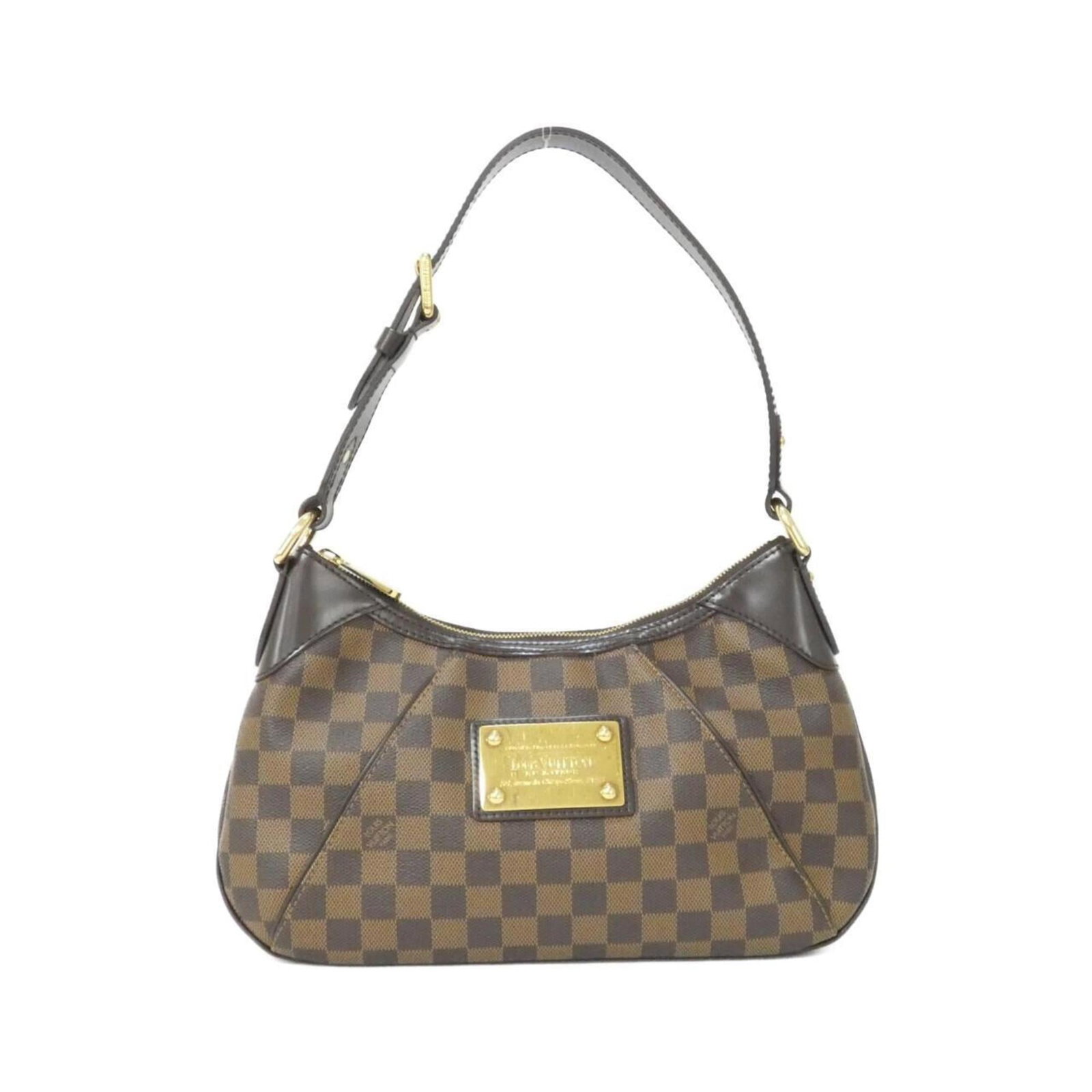 Canvas Coated Louis Vuitton Bag Shoulder: Canvas Coated Louis Vuitton Bag Shoulder Canvas Coated Louis Vuitton Bag ShoulderThis Ebene-colored, coated canvas shoulder bag features a classic design with a 189cm x 34cm x 6cm size, making it a