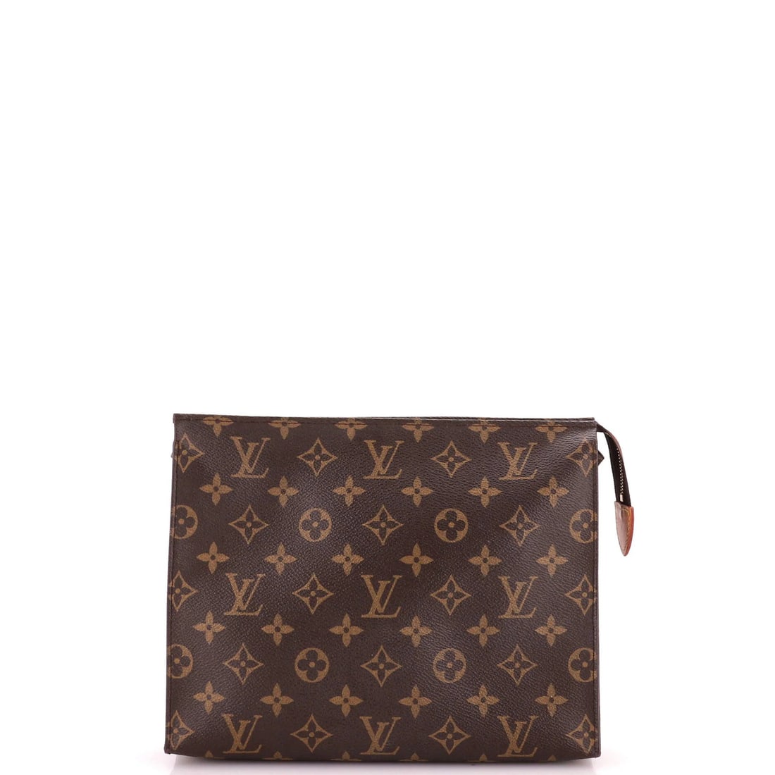 Monogram Canvas Toiletry Pouch Louis Vuitton: Monogram Canvas Toiletry Pouch Louis Vuitton Canvas Toiletry Pouch in Brown Monogram Louis Vuitton. This 26cm Toiletry Pouch features the iconic Monogram Canvas design, with scuffs and edge wear on