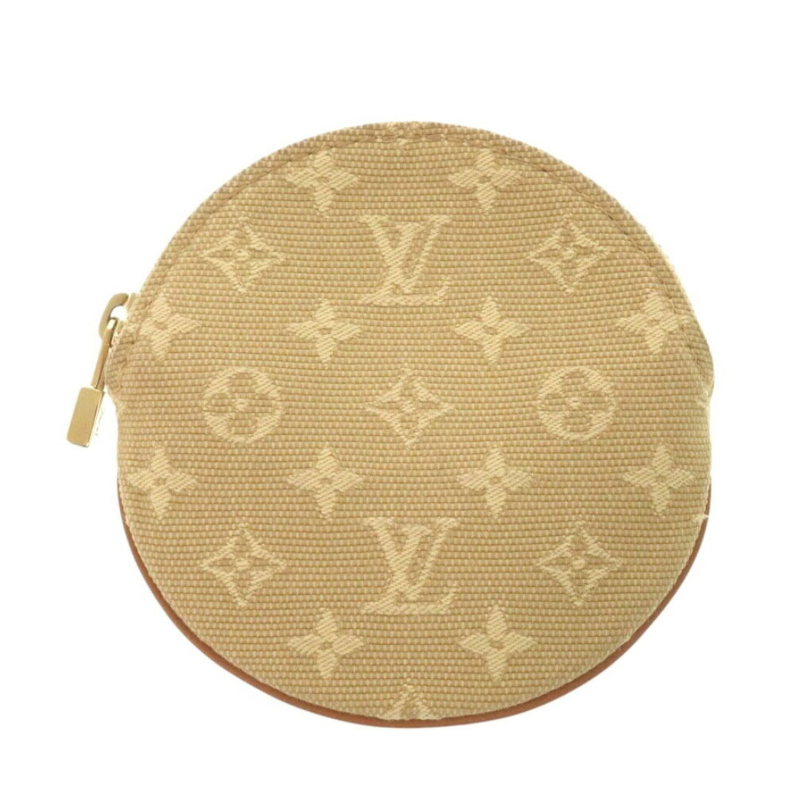 Louis Vuitton Coin Purse/ Coin Case Monogram Mini: Louis Vuitton Coin Purse/ Coin Case Monogram Mini Monogram Mini Coin Purse/ Coin Case from Louis Vuitton features the iconic monogram pattern in beige, adding a touch of elegance to any accessory.