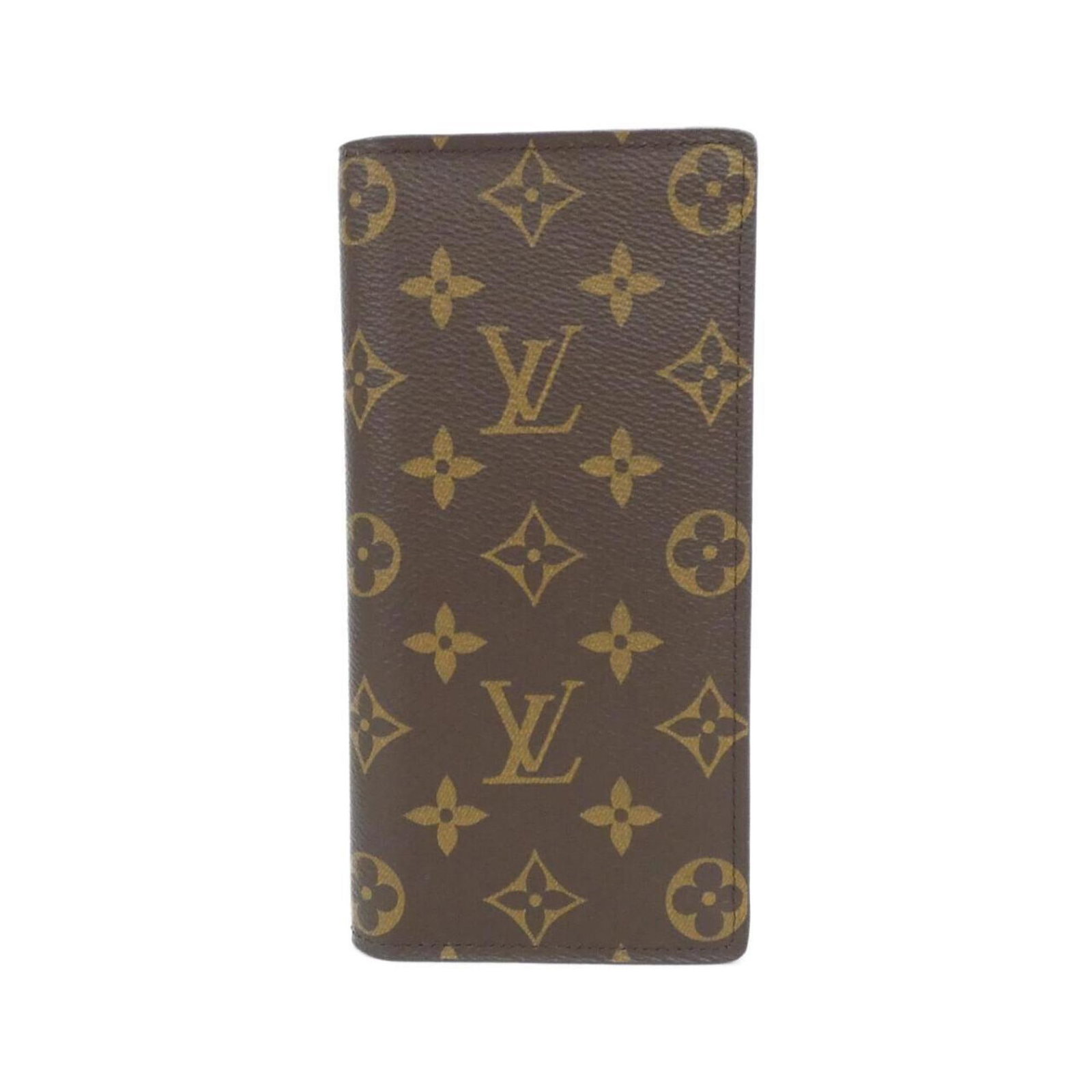 Canvas Long Wallet Coated Louis Vuitton Bi Fold: Canvas Long Wallet Coated Louis Vuitton Bi Fold Canvas Long Wallet Coated Louis Vuitton Bi Fold features a classic bi-fold design with a coated canvas material, available in the timeless Marron