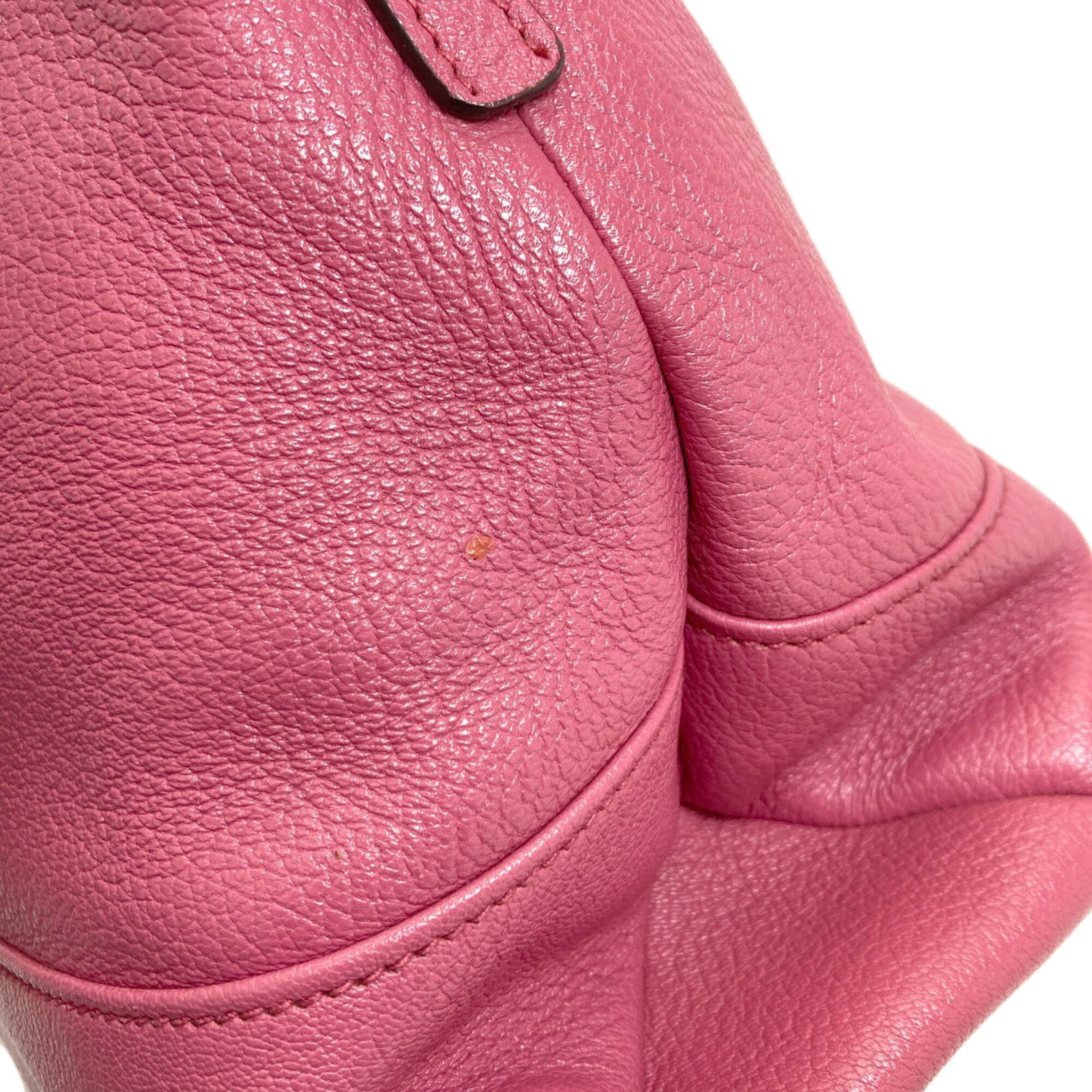 Handbag Miu Leather - 11