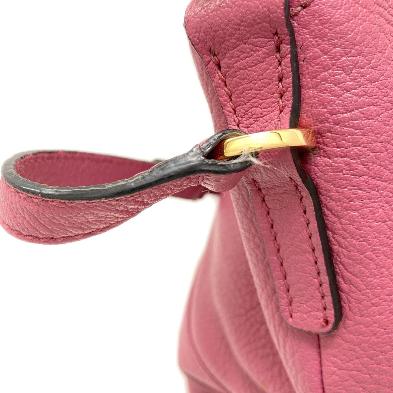 Handbag Miu Leather - 12