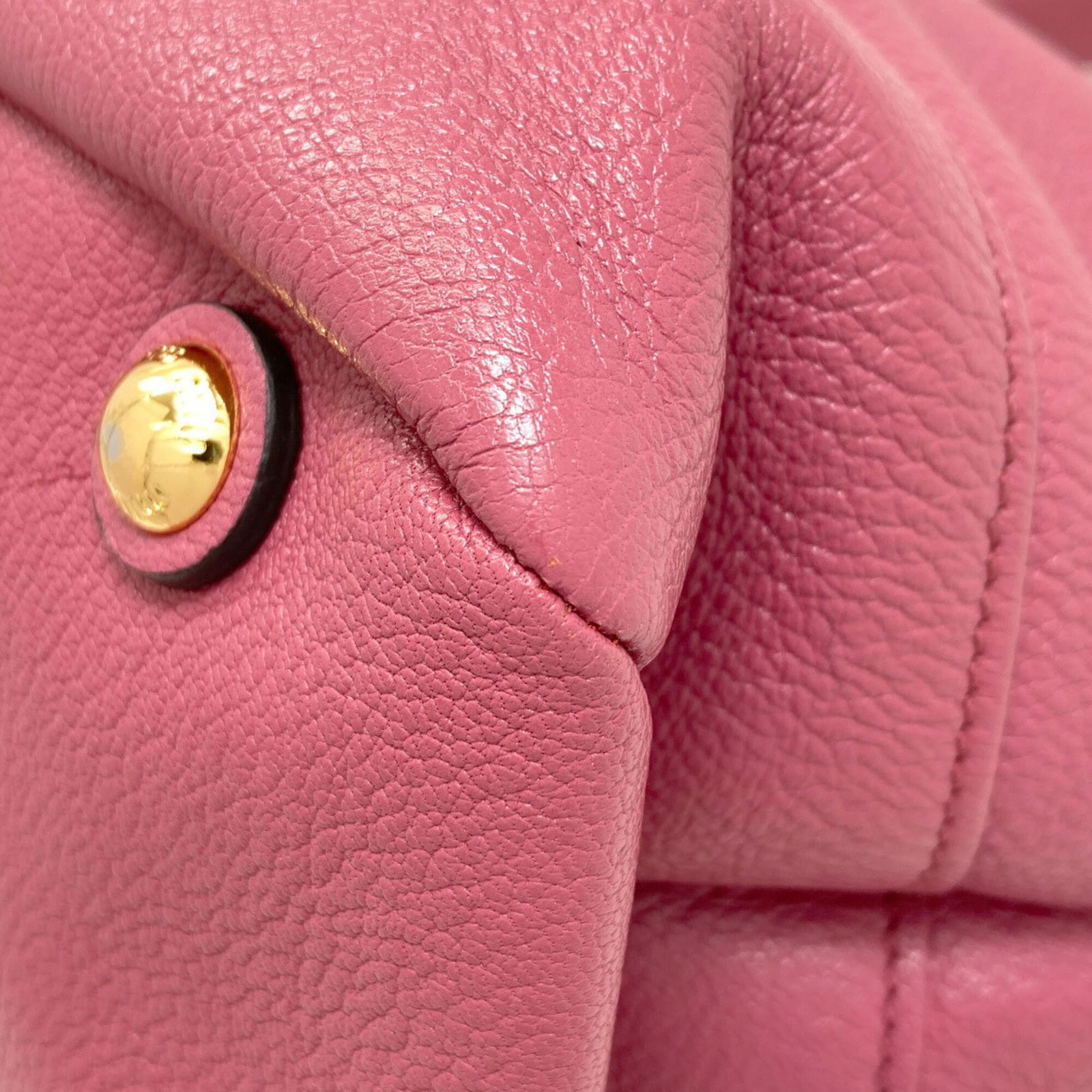 Handbag Miu Leather - 15