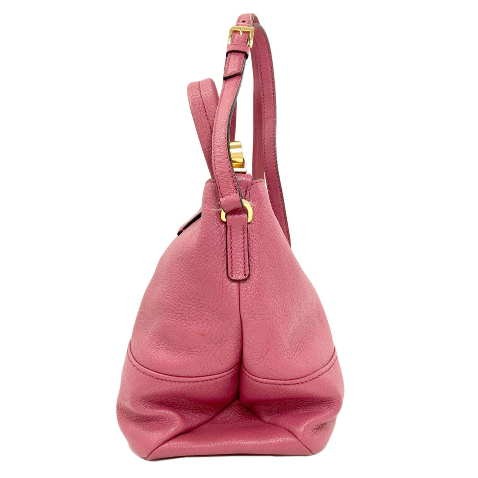 Handbag Miu Leather - 3