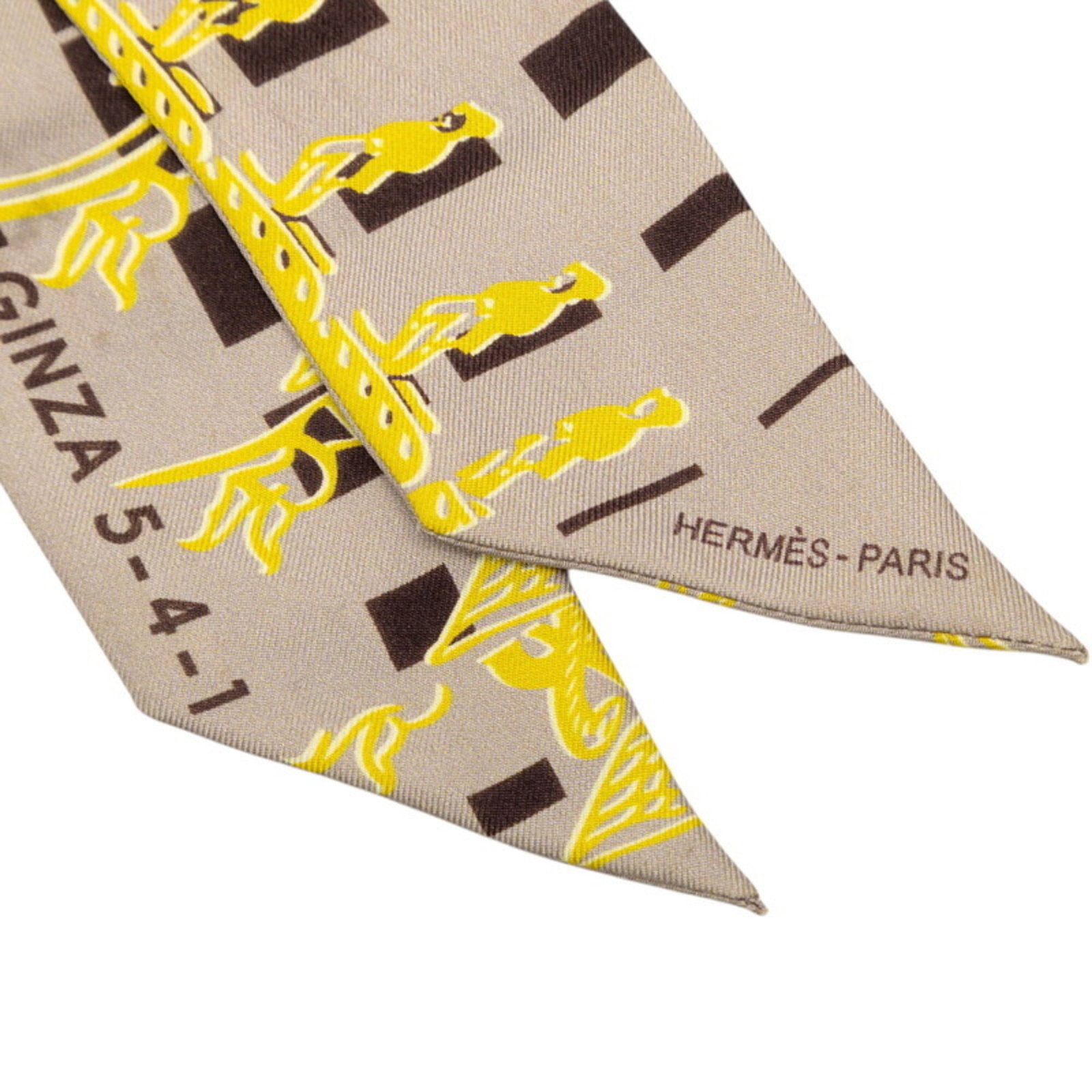 Silk Hermes Scarf - 4