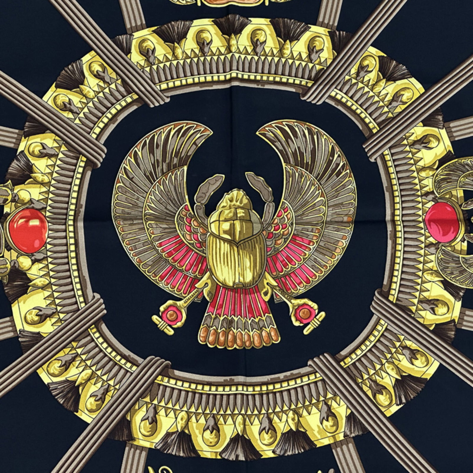 Silk Hermes Scarf - 2