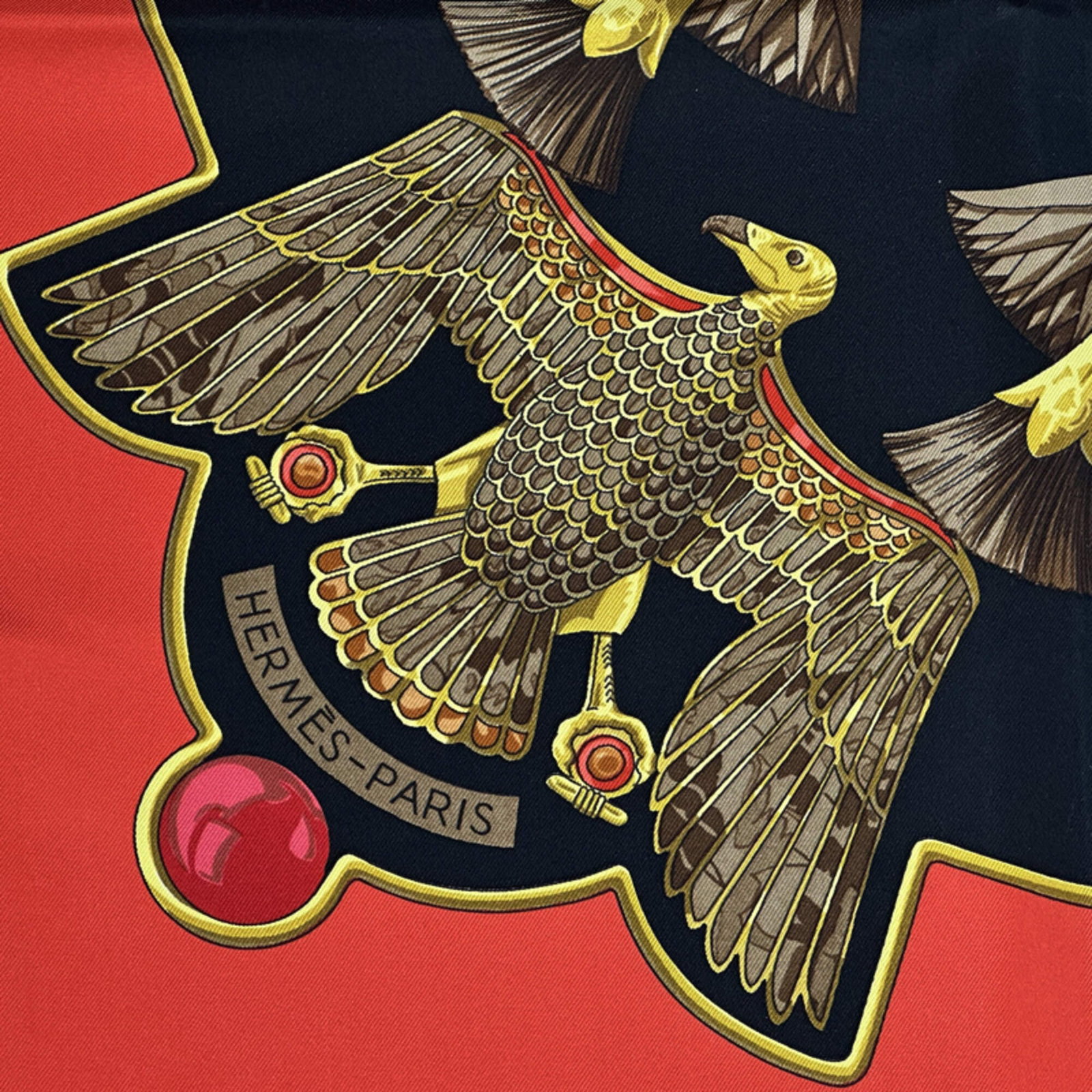 Silk Hermes Scarf - 3