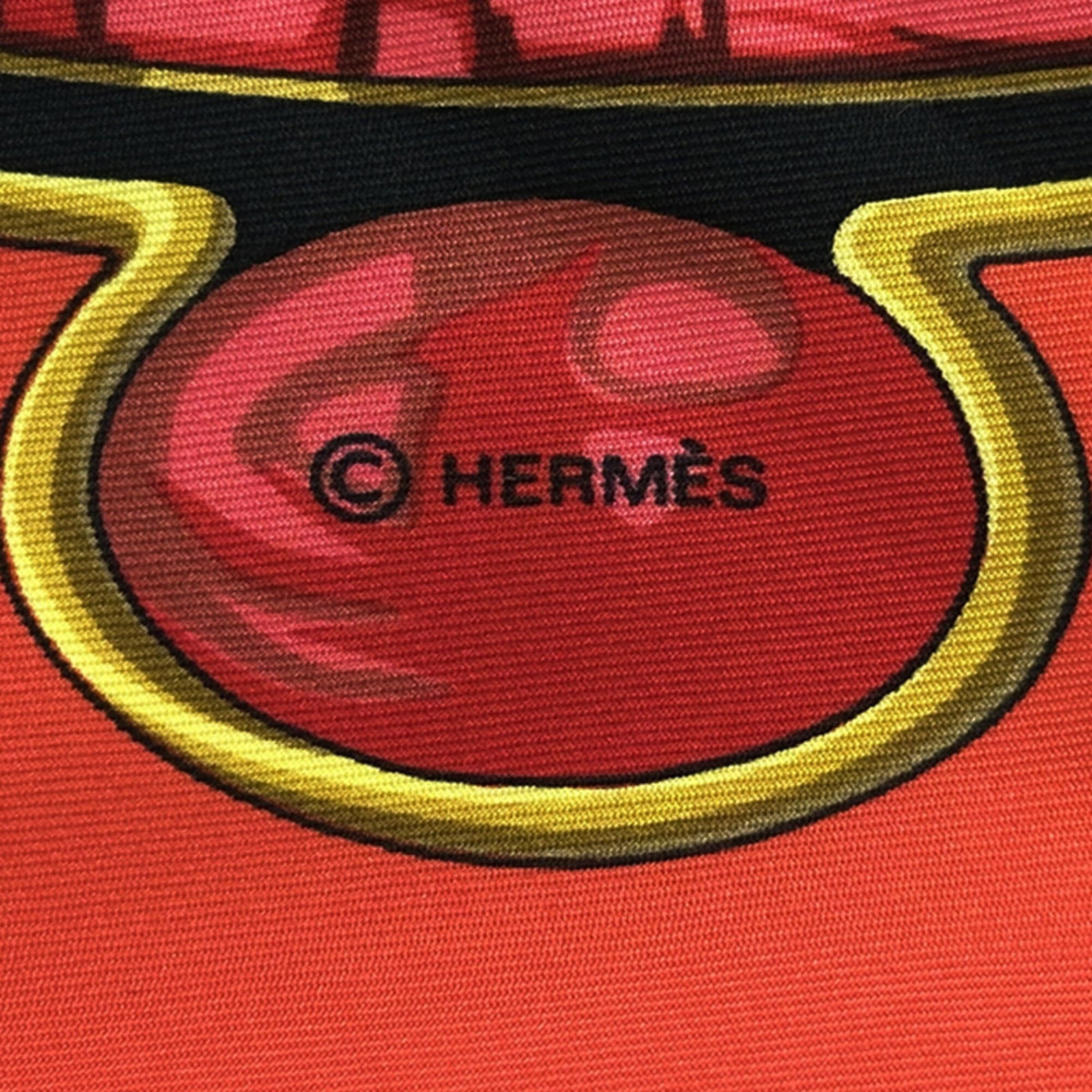 Silk Hermes Scarf - 4