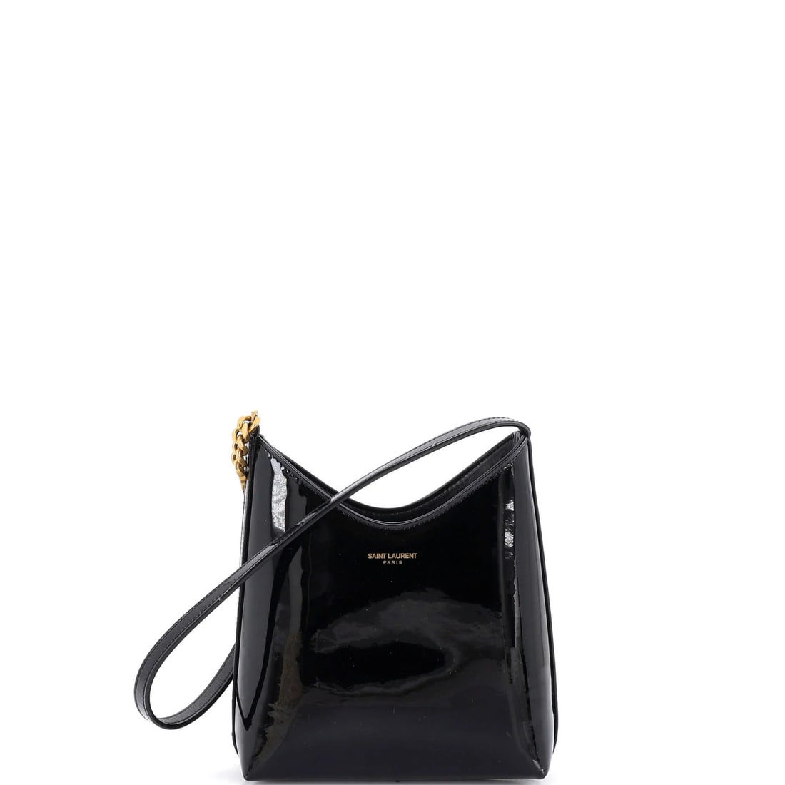 Saint Laurent Rendez-Vous Shoulder Bag Patent Mini (1 of 7)