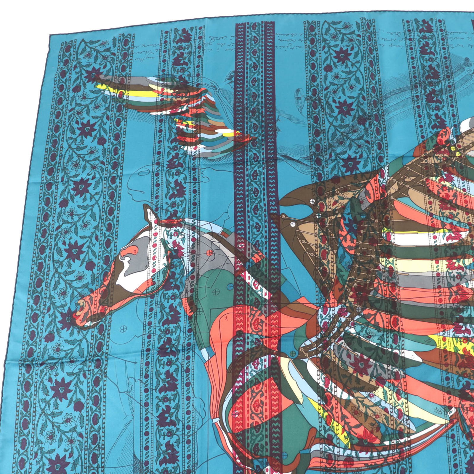 Silk Hermes Scarf 100 - 3