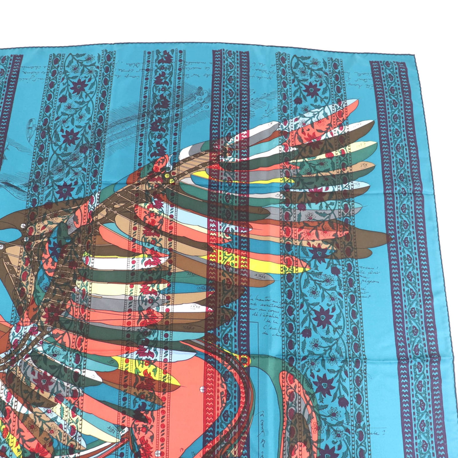 Silk Hermes Scarf 100 - 4