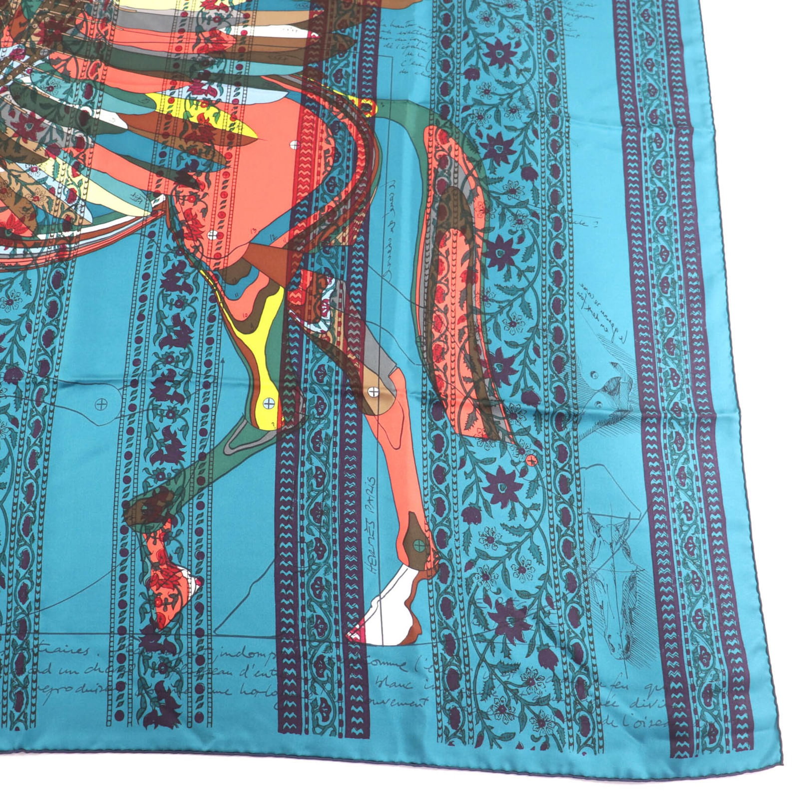 Silk Hermes Scarf 100 - 5