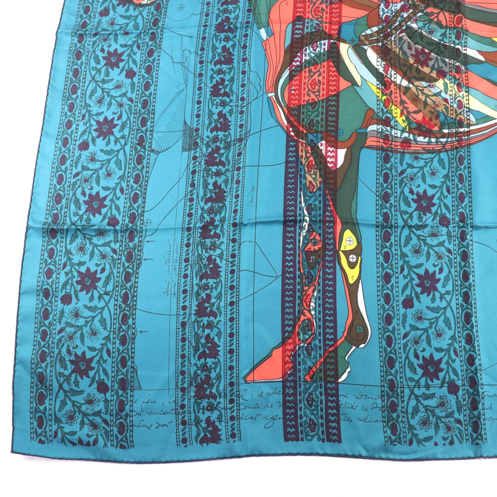 Silk Hermes Scarf 100 - 6