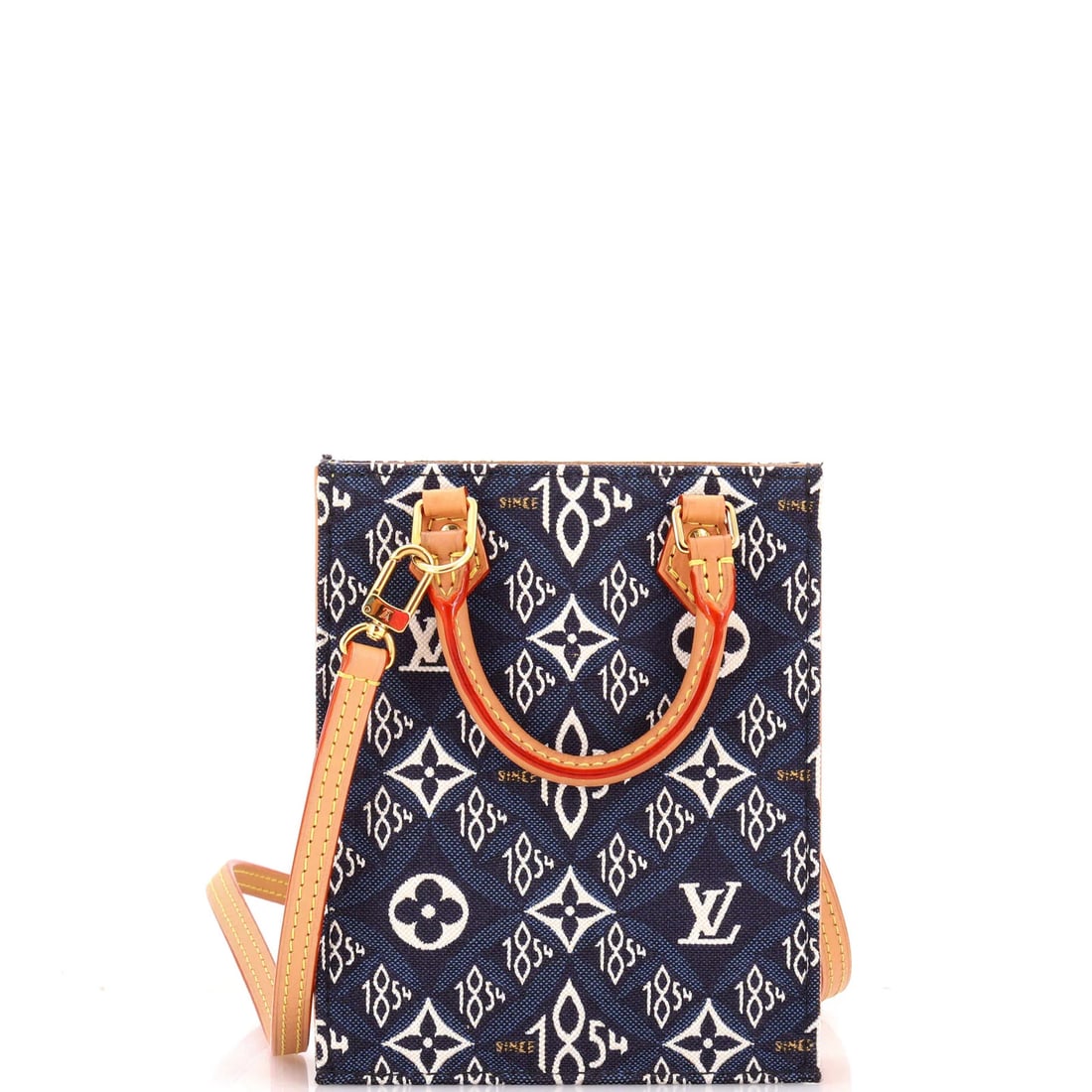 Monogram Jacquard Bag Limited Edition Petit Sac Since 1854 Louis Vuitton: Monogram Jacquard Bag Limited Edition Petit Sac Since 1854 Louis Vuitton Blue Louis Vuitton Monogram Jacquard Bag, Limited Edition Petit Sac Since 1854. This iconic cross body bag features the iconic