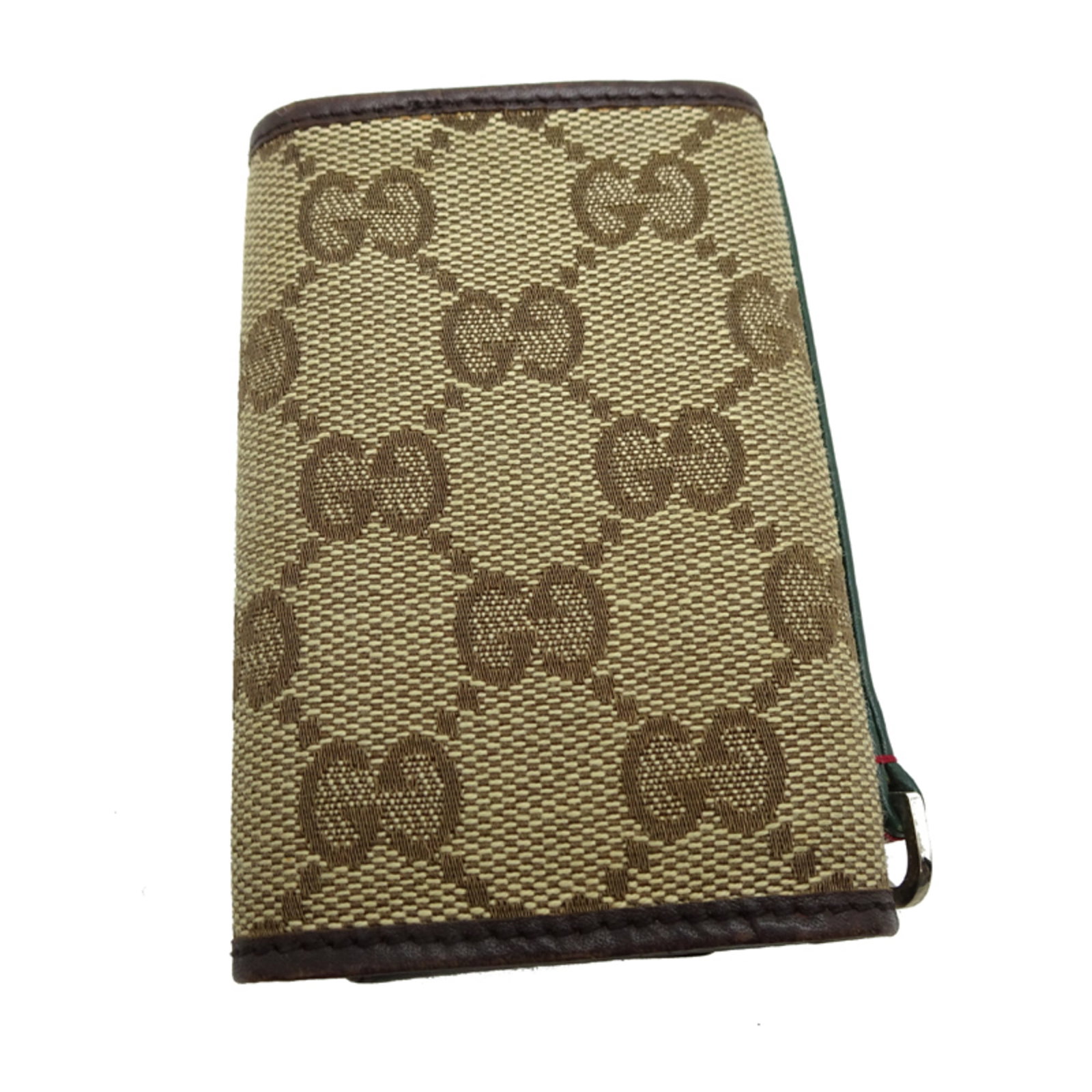 Gucci Canvas Leather Keycase - 2