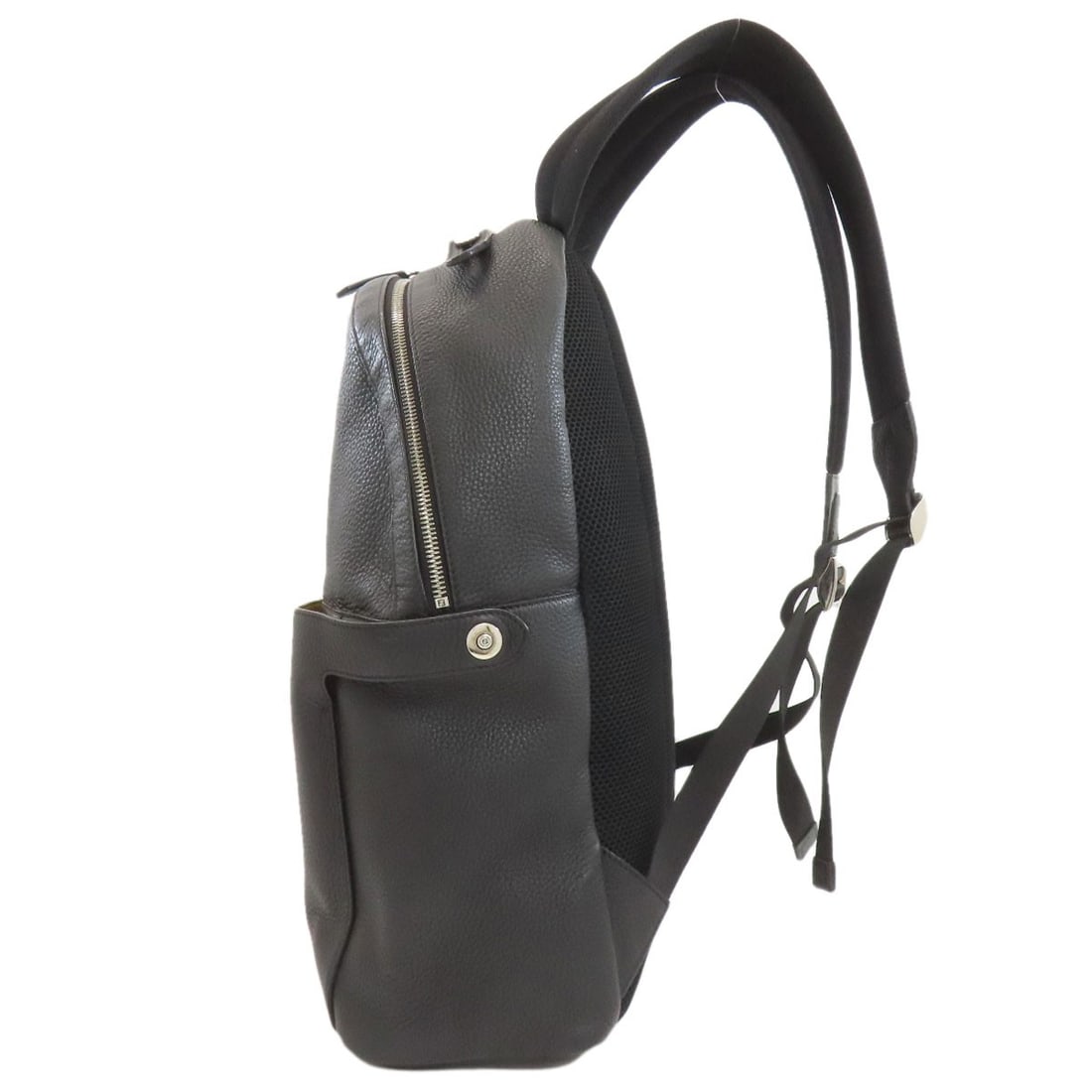 Fendi Logo Backpack Daypack Calf - 3