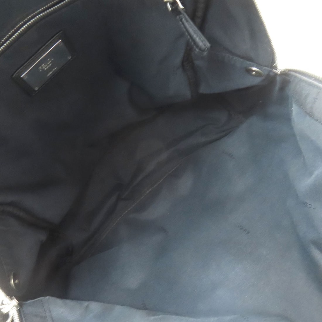 Fendi Logo Backpack Daypack Calf - 5