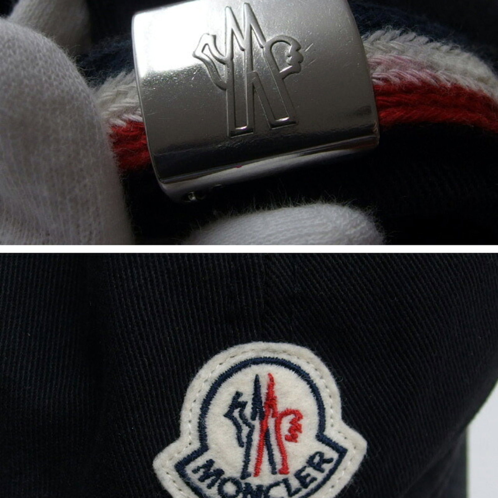 Cotton Moncler Cap Baseball 100% - 11