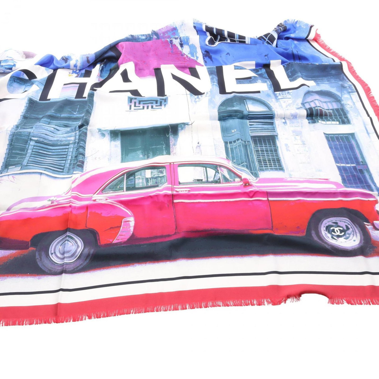 Silk Scarf Chanel - 6