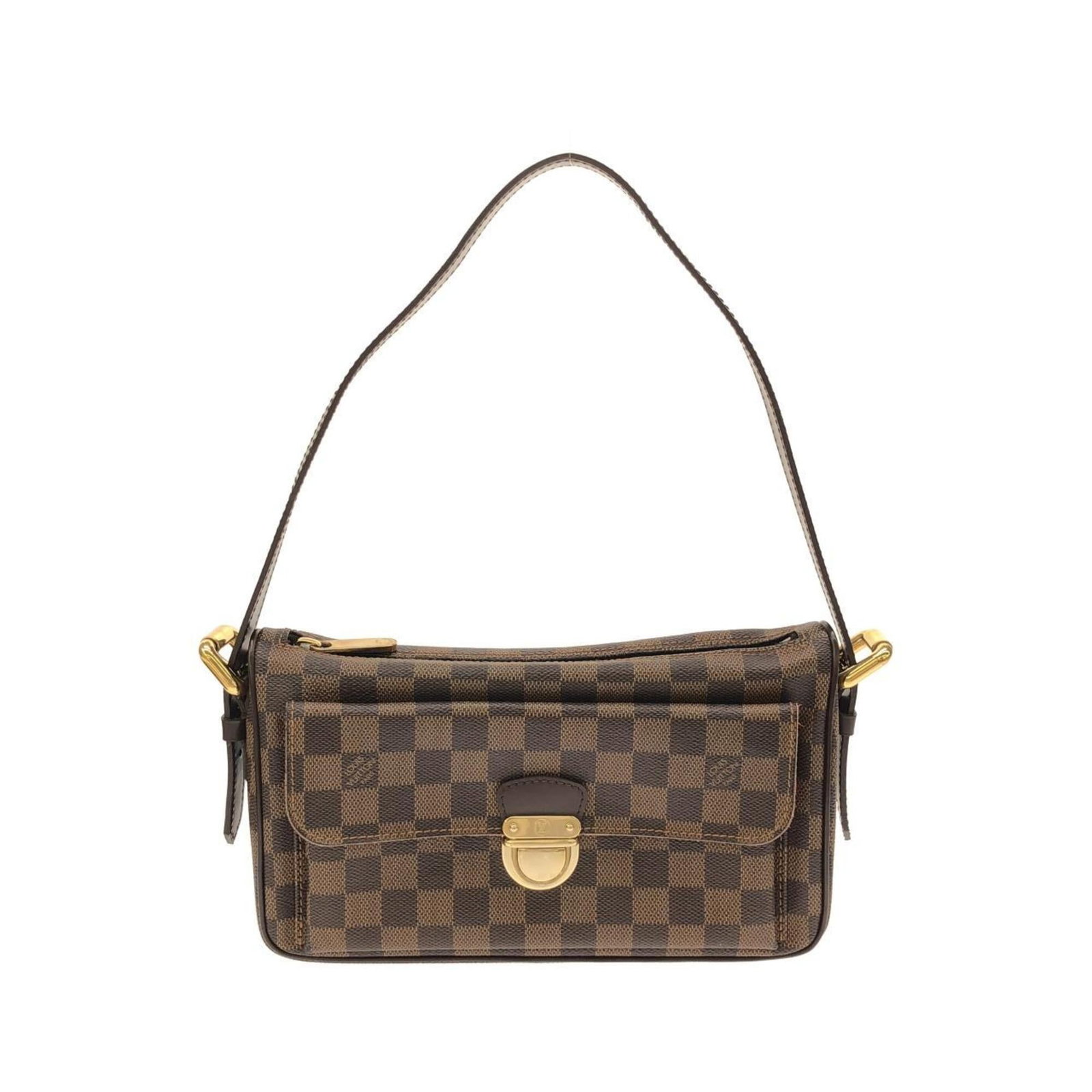 Canvas Coated Louis Vuitton Bag Shoulder: Canvas Coated Louis Vuitton Bag Shoulder Canvas Coated Louis Vuitton Bag Shoulder - A stylish shoulder bag with a classic Ebene color, made from coated canvas material, and featuring a signature.