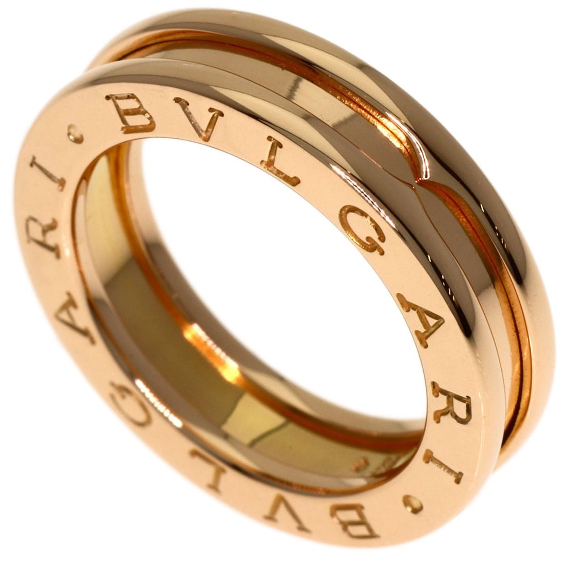 Bvlgari Pink Gold 1 Band K18 Ring Zero1: Bvlgari Pink Gold 1 Band K18 Ring Zero1 K18 Pink Gold 1 Band K18 Ring Zero1 is a Bvlgari ring featuring 18k pink gold metal with a ring size of 4.25(US). This ring does not have a main stone and is ma